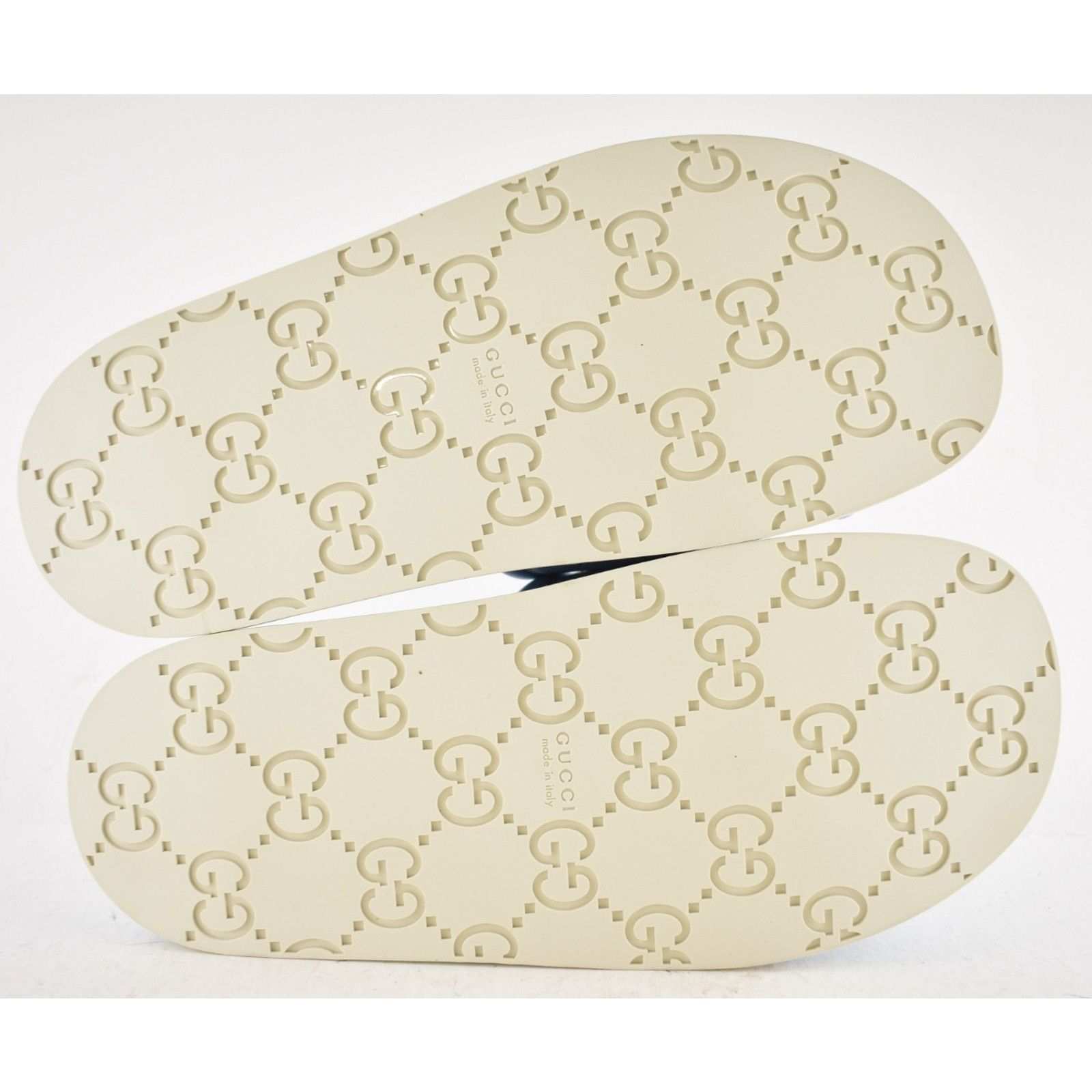 Gucci Gucci Light Blue GG Monogram Platform Slide Sandal 39.5 Size US 9.5 / IT 39.5 - 18 Thumbnail