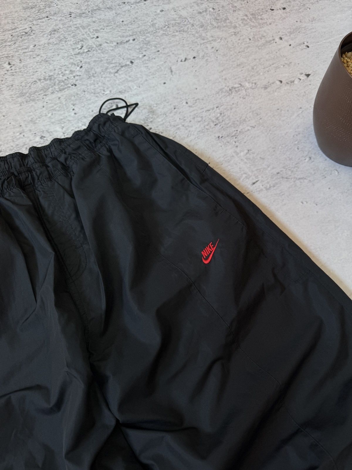 Nike × Vintage NIKE AIR NYLON VINTAGE OVERSIZE BAGGY FIT PANTS SWEATPANTS Size US 34 / EU 50 - 3 Thumbnail