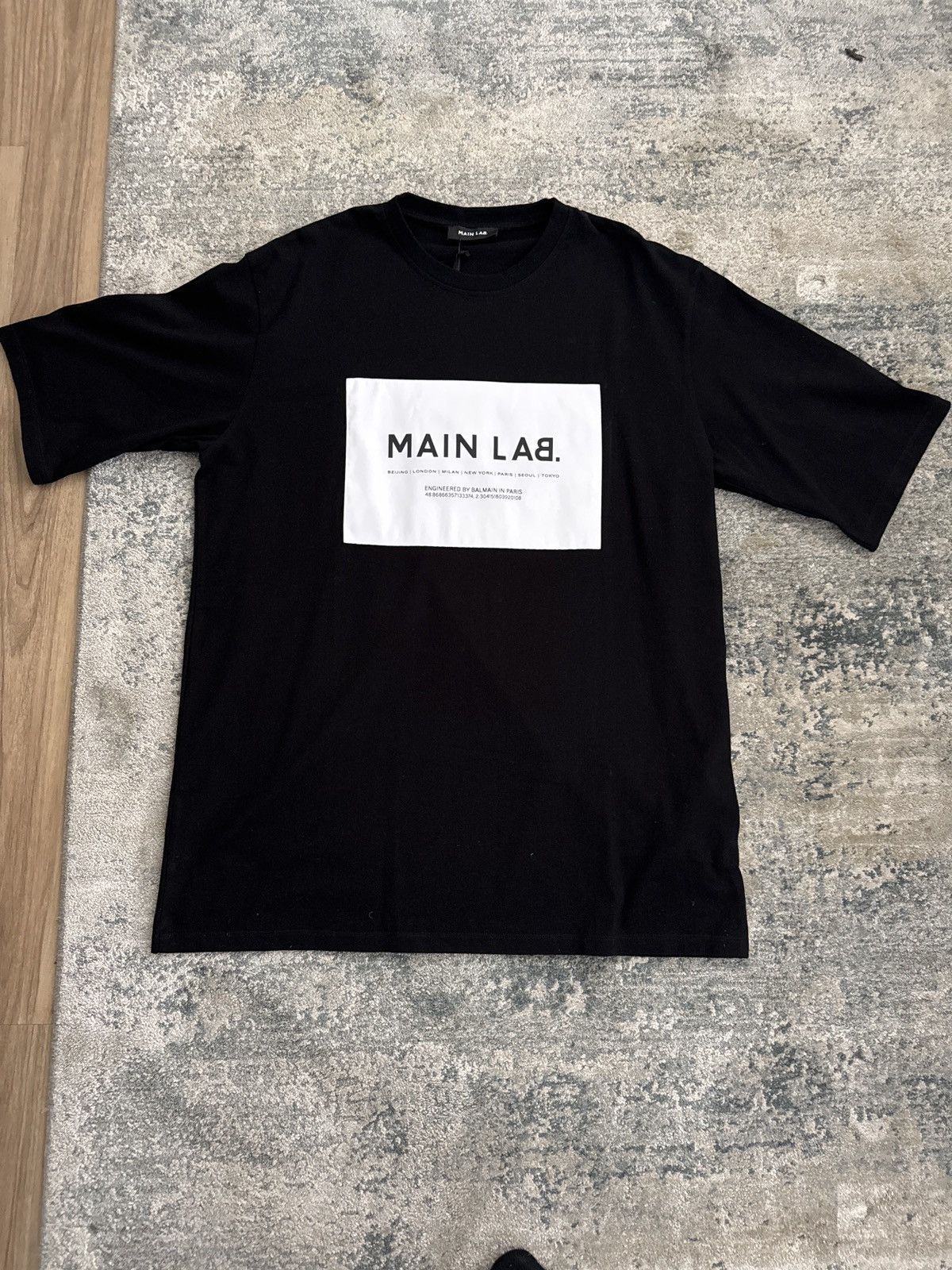 Balmain BALMAIN MAIN LAB - LABEL T - SHIRT Size US M / EU 48-50 / 2 - 1 Thumbnail