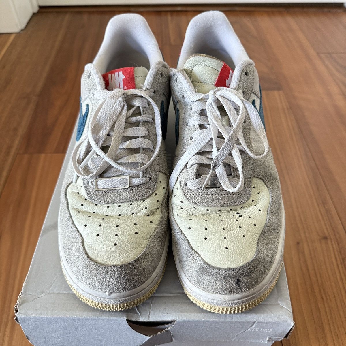 Nike Nike Air Force 1 Low Undefeated 5 On It | Size 10 Size US 10 / EU 43 - 1 Thumbnail