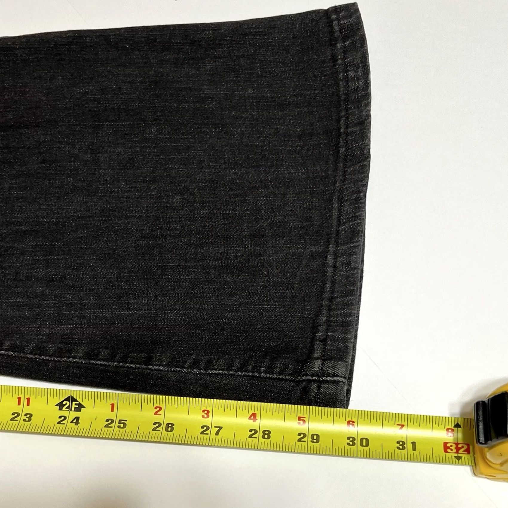Lucky Brand VINTAGE Lucky Brand Jeans Womens Flare High Rise 34x30 Black Denim 14/32A Bohemian Retro Size 24" / US 00 / IT 34 - 6 Thumbnail