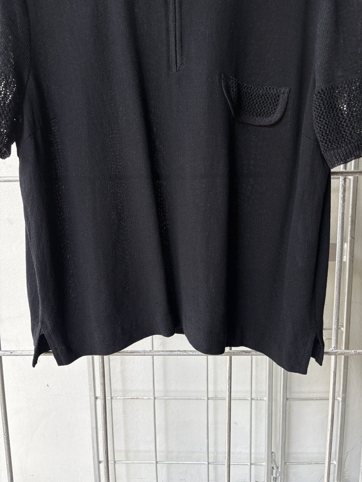 Japanese Brand ed Enrico Domani black top Size M / US 6-8 / IT 42-44 - 5 Thumbnail