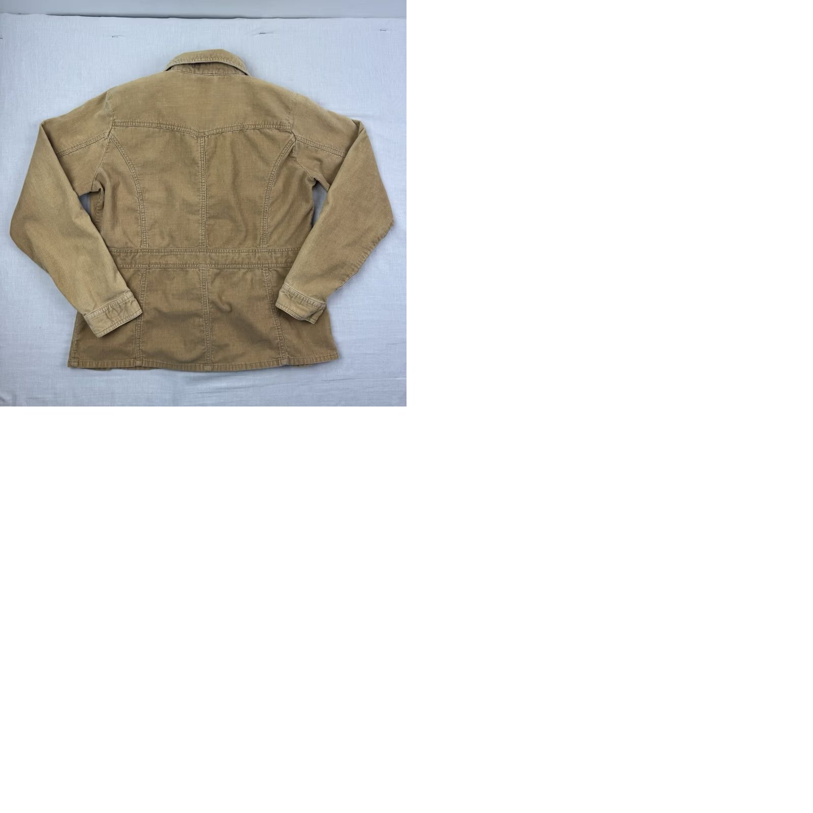 Vintage VINTAGE Carolina Blue Corduroy Jacket Womens Medium Collared Button Up Y2K Hip Size M / US 6-8 / IT 42-44 - 9 Thumbnail