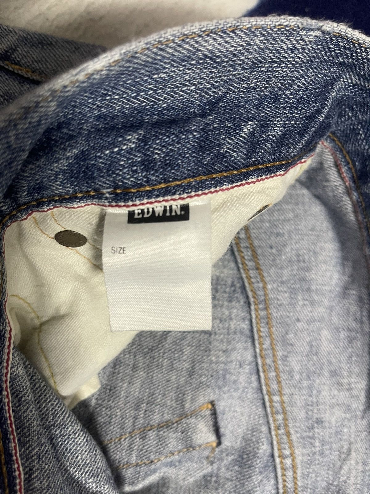Edwin × Japanese Brand Edwin Selvedge Distressed Jeans (14) Size US 36 / EU 52 - 11 Thumbnail