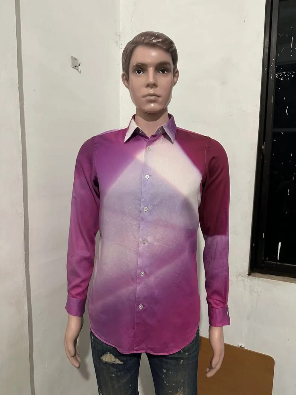 Paul Smith Paul Smith Graphic Design Pink Art Shirt Size US S / EU 44-46 / 1 - 14 Thumbnail