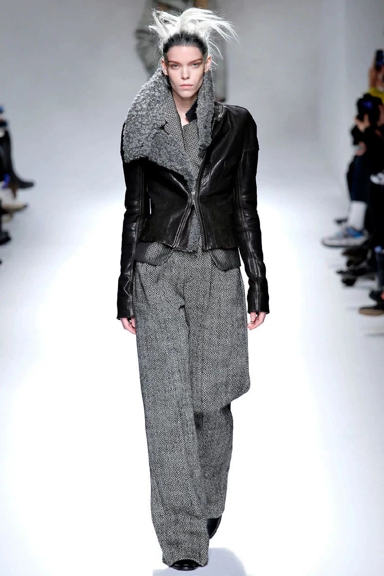 Haider Ackermann Haider Ackermann Lace UpLeather Jacket