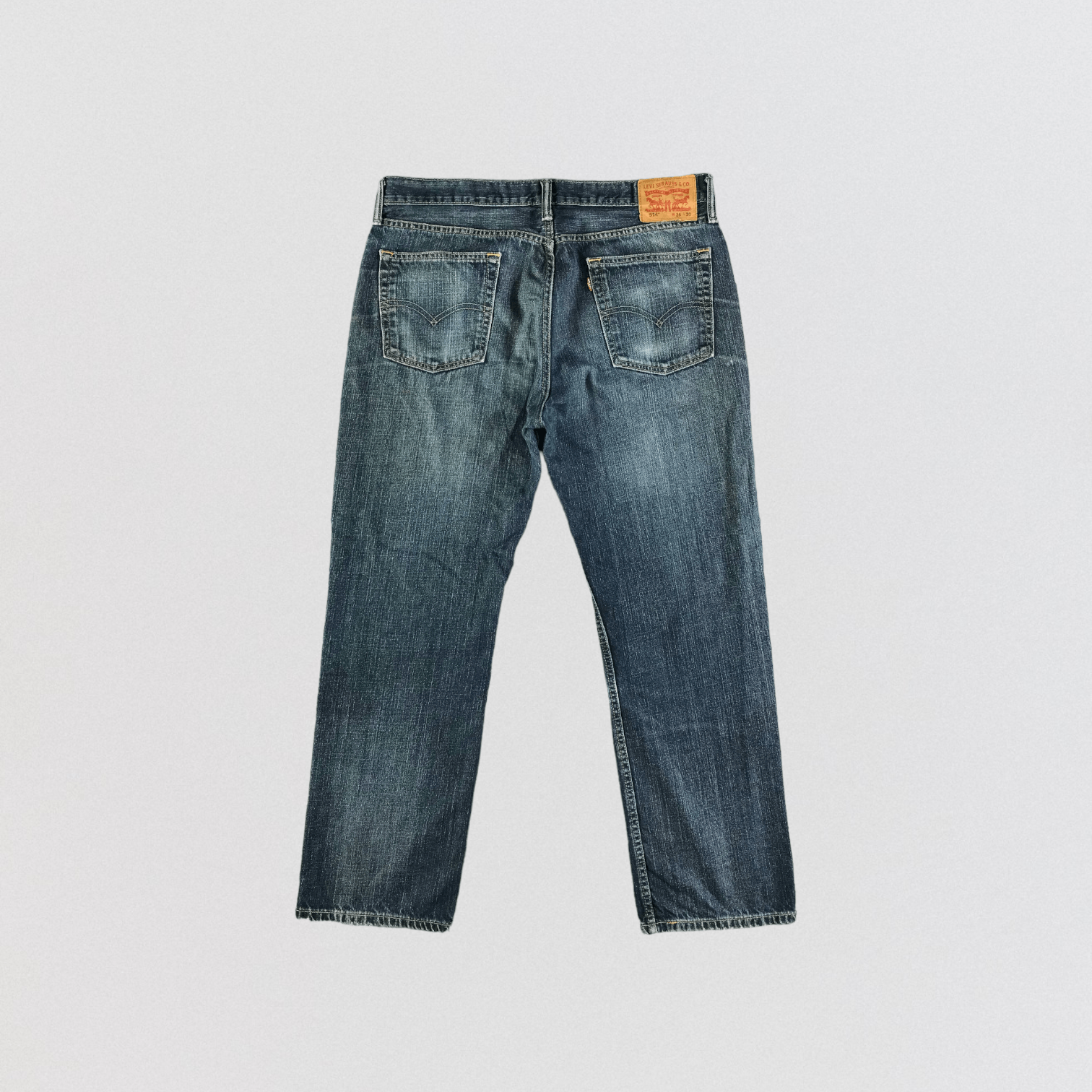Levi's × Vintage Vintage Blue Wash Levis 514 Jeans-JM3375 Size US 37 - 2 Thumbnail