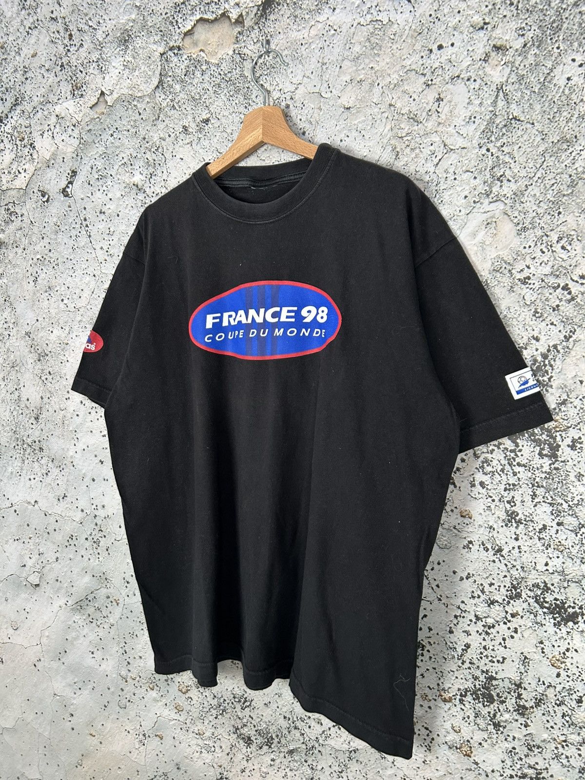 Vintage Vintage France 1998 World Cup Soccer Football Tee Graphic Size US XL / EU 56 / 4 - 2 Thumbnail