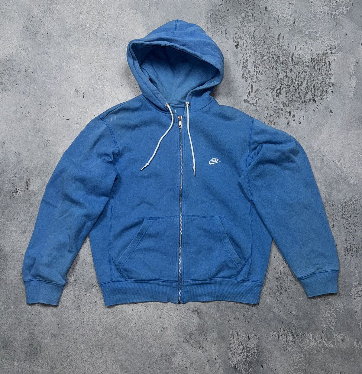 Nike Nike vintage hoodie baby blue swoosh logo acg Size US M / EU 48-50 / 2 - 1 Thumbnail