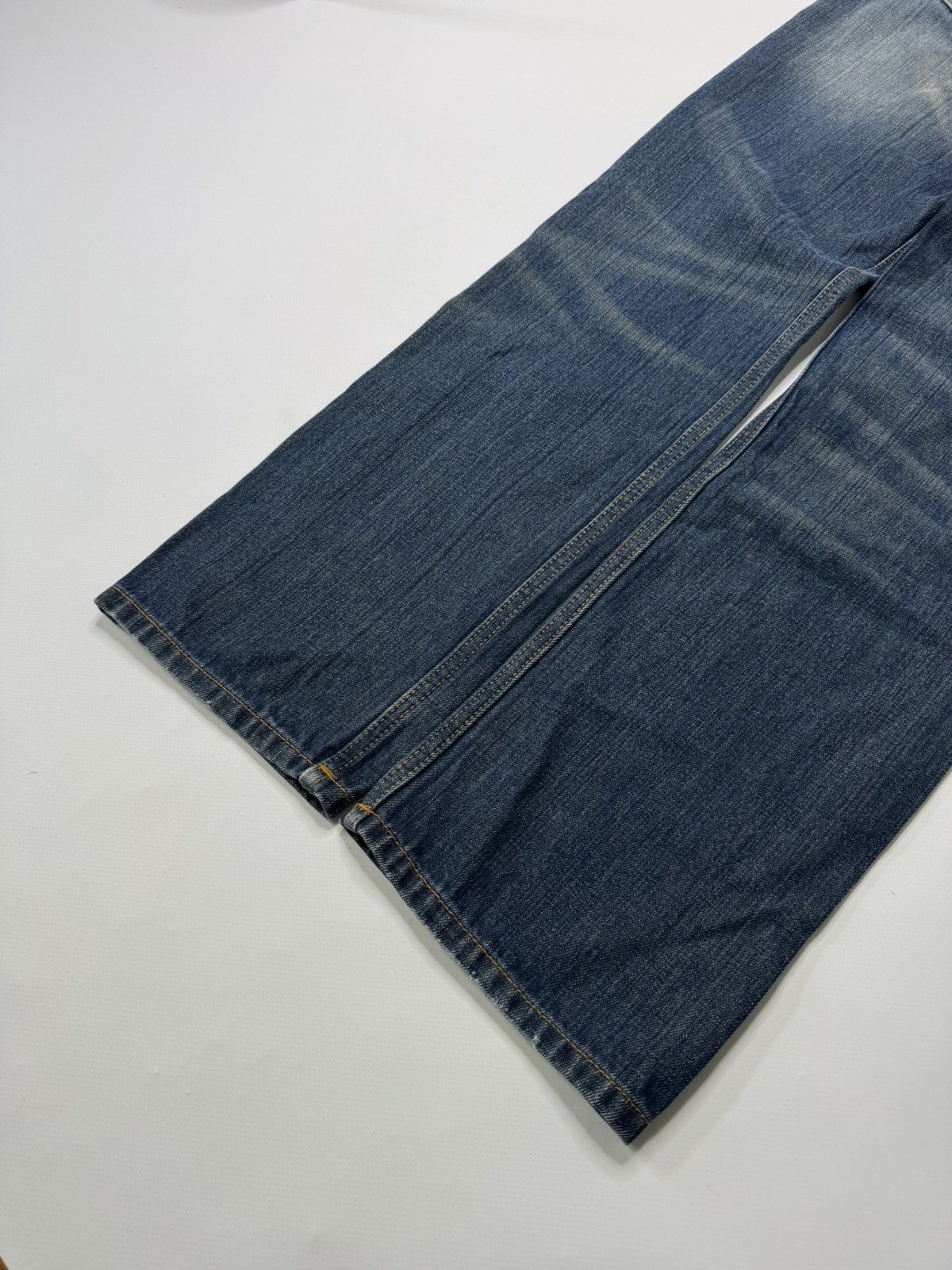 Weekday Blue navy washed jeans weekday arrow swag skater sk8 baggy Size 30" / US 8 / IT 44 - 4 Thumbnail