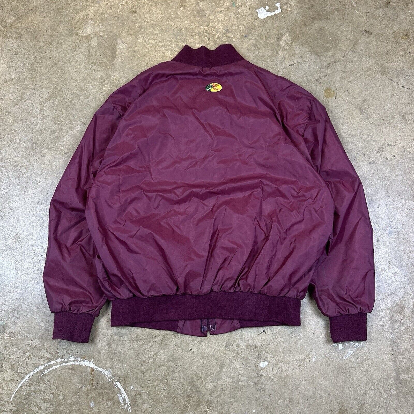 Bass Pro Shops × Vintage Vintage 80s Bass Pro Shop Satin Jacket Size US L / EU 52-54 / 3 - 4 Thumbnail