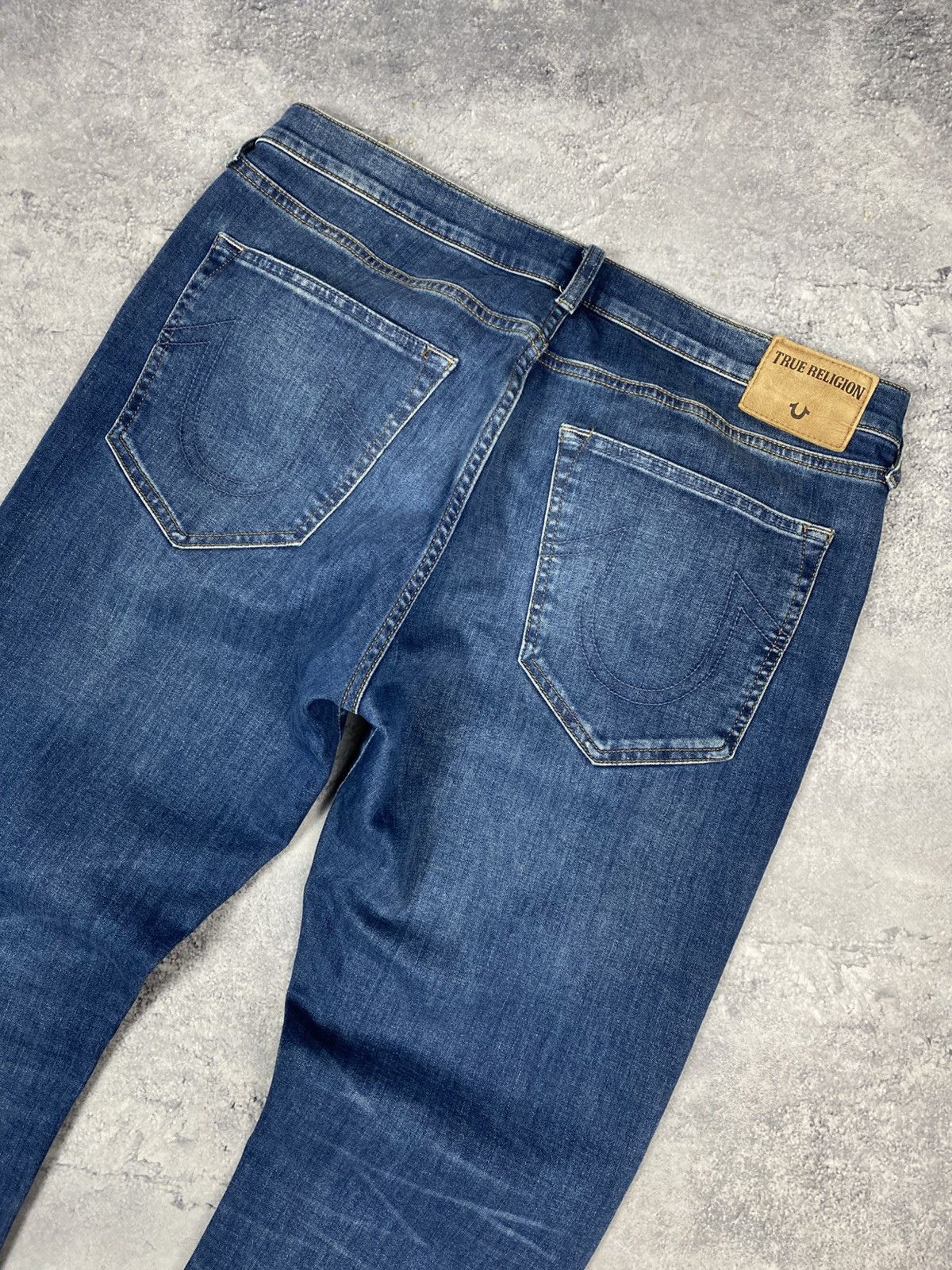 True Religion True Religion Blue Denim Jeans Relaxed Slim Japanese Y2K Size US 34 / EU 50 - 3 Thumbnail