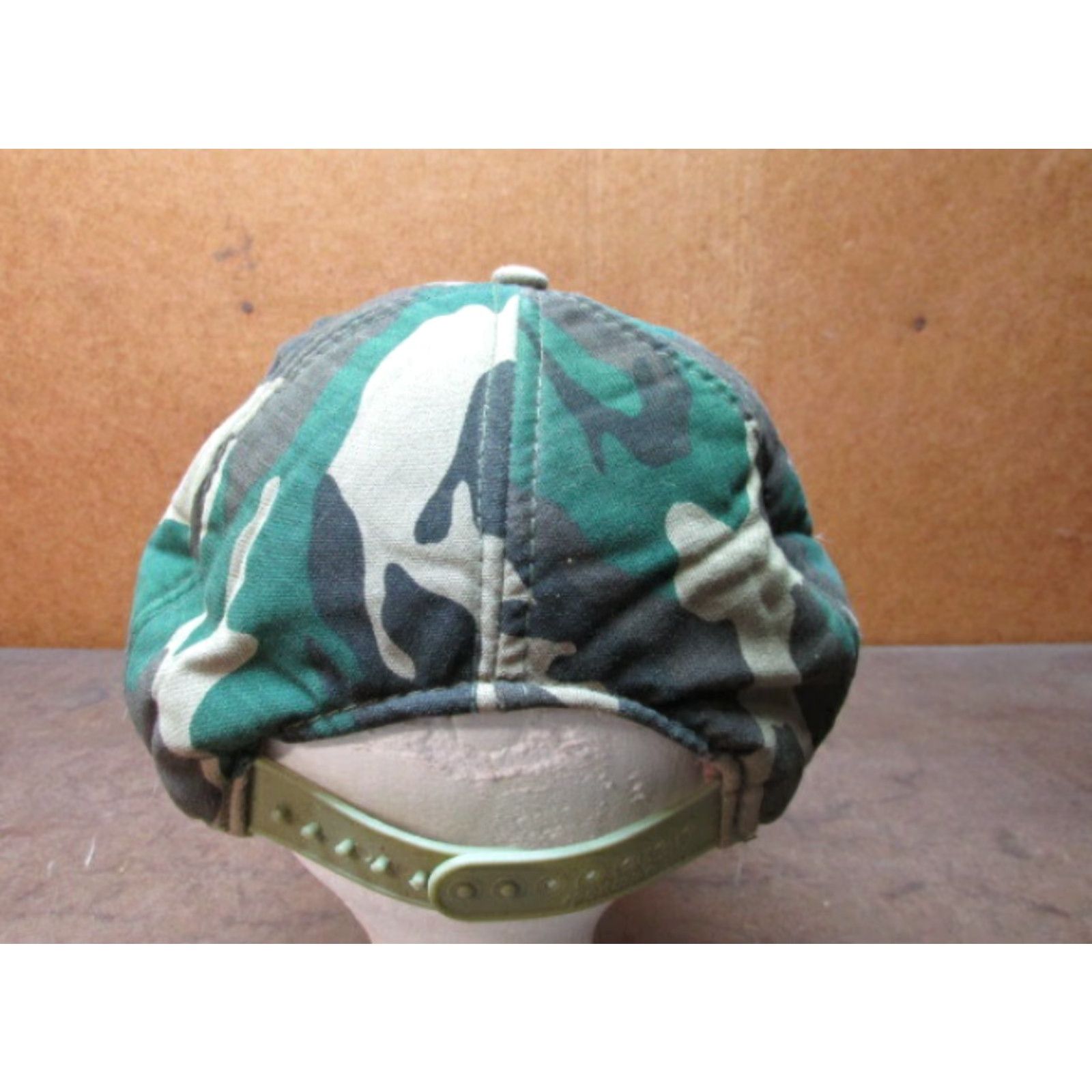 Vintage VINTAGE Hunting Camo SSBC Patch Farm Trucker Hat old school Hat Size ONE SIZE - 4 Thumbnail