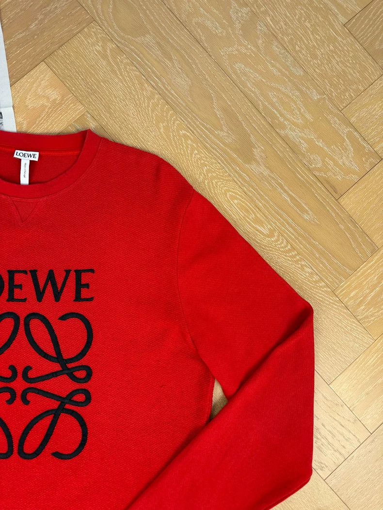 Loewe Loewe Logo embroidered classic hoodie Size M / US 6-8 / IT 42-44 - 5 Thumbnail