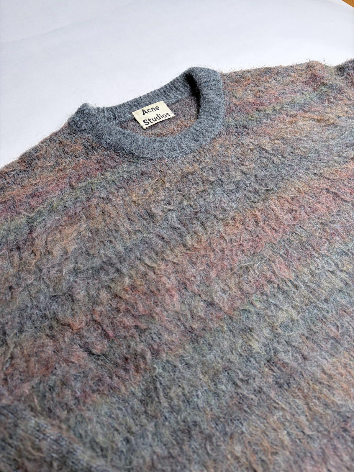 Acne Studios Acne Studios Nikos AW17 Mohair Sweater Mineral Blue Medium Size US M / EU 48-50 / 2 - 2 Thumbnail