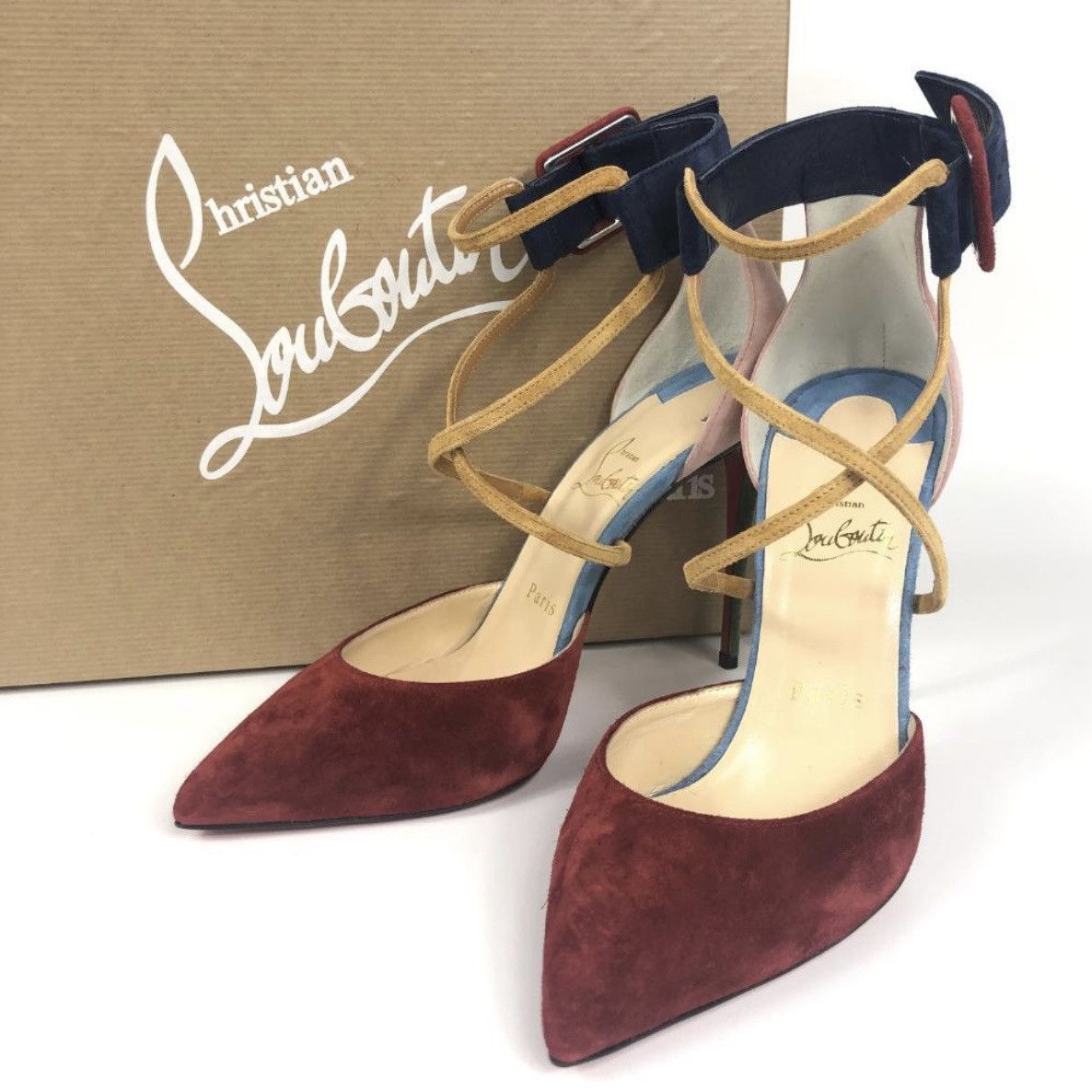 Christian Louboutin Suzanne Heels Size US 7 / IT 37 - 1 Thumbnail