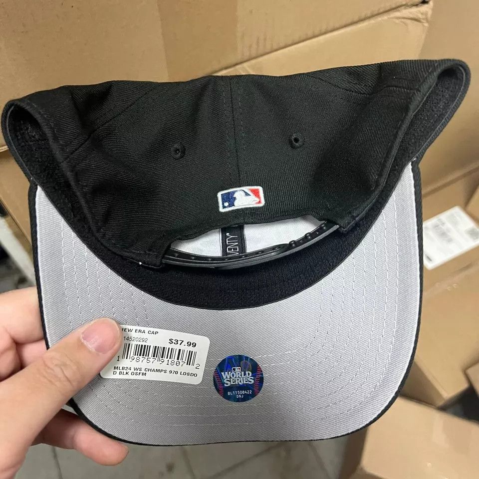 New Era Los Angeles LA Dodgers Hat 2024 Champions Stretch Snap Back Size ONE SIZE - 8 Thumbnail