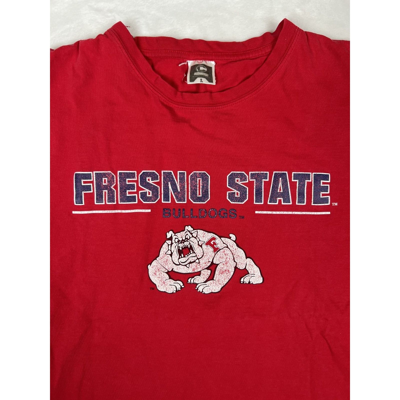 Colosseum Athletics Vintage Fresno State Bulldogs T-Shirt Size Large 90s Colosse Size US L / EU 52-54 / 3 - 2 Thumbnail