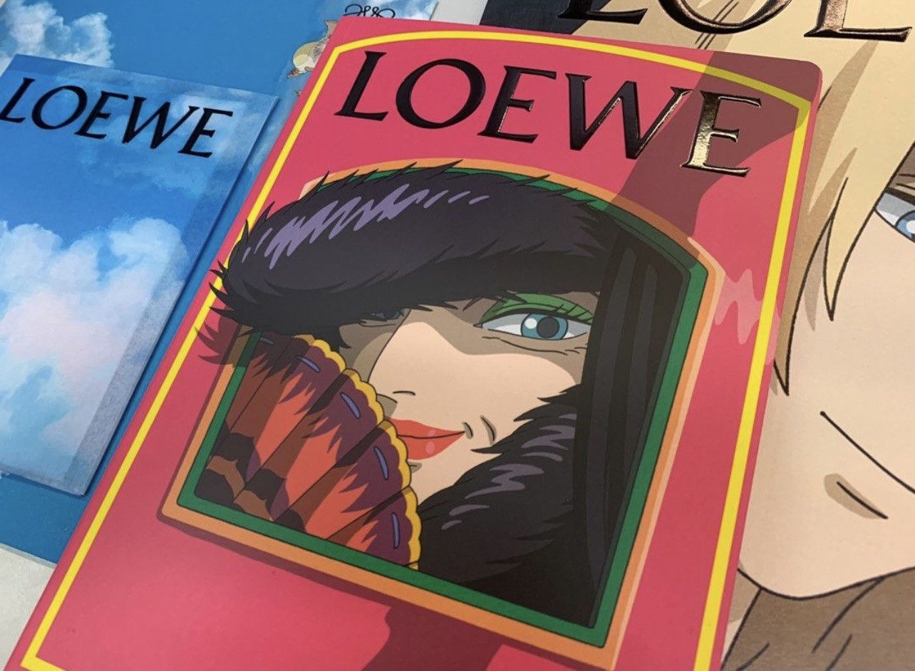 Loewe 🔥 Loewe Howl’s moving castle poster notebook stickers set Size ONE SIZE - 3 Thumbnail