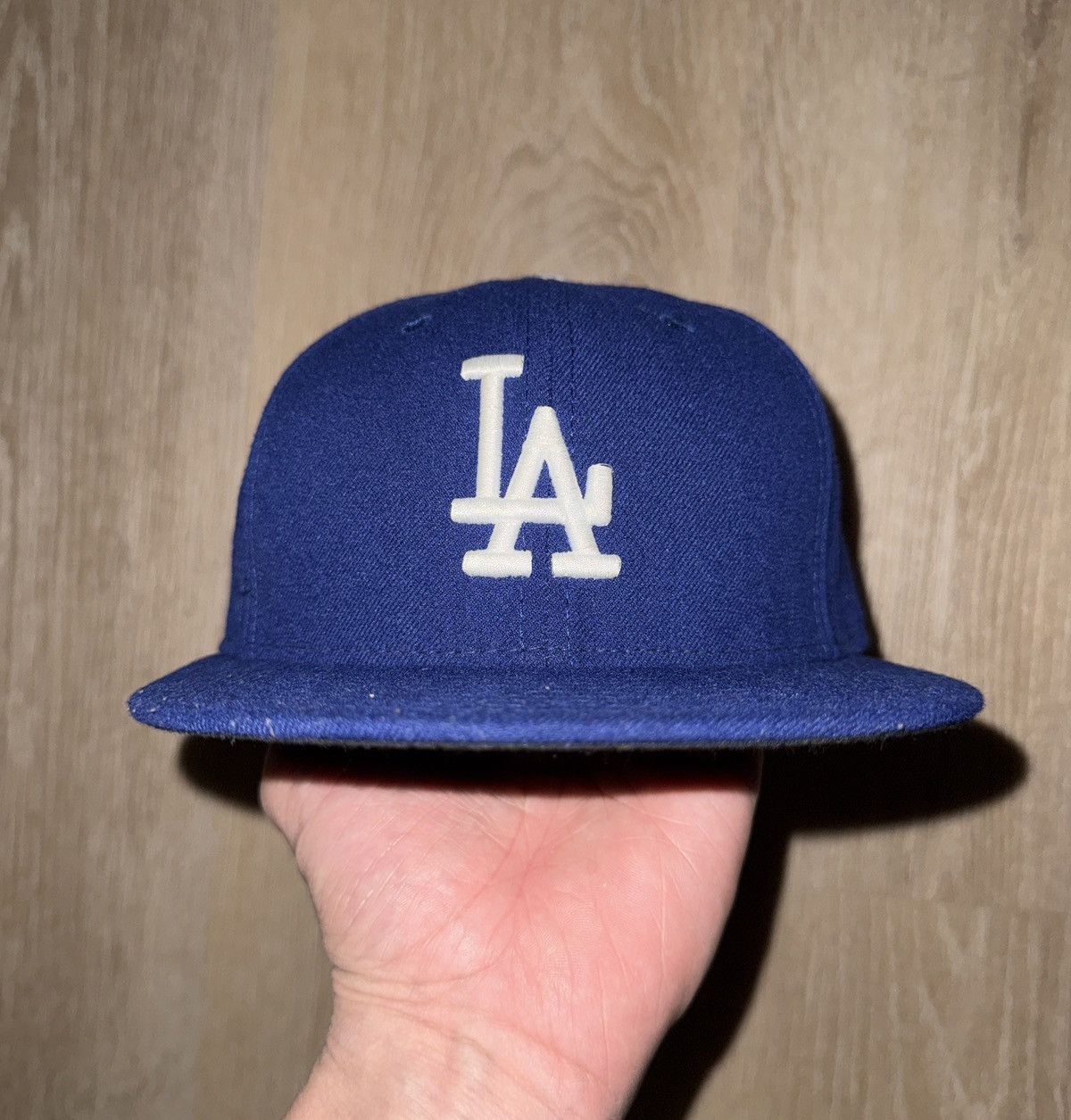 New Era Los Angeles Dodgers New Era Fitted Hat Size 7 1/4 Size ONE SIZE - 1 Thumbnail