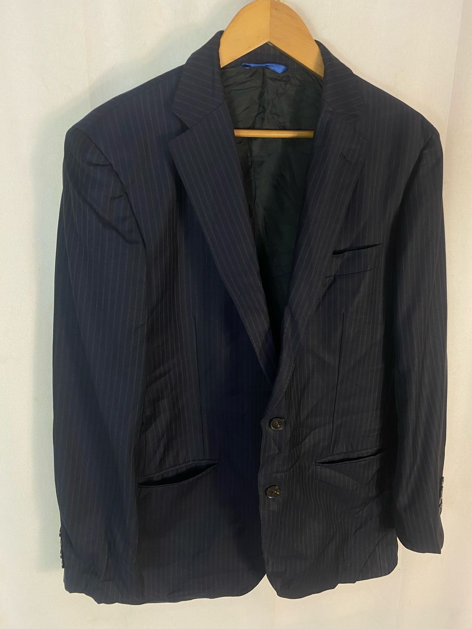 Designer × Ermenegildo Zegna Ermenegildo zegna stripe blazer jacket Size US M / EU 48-50 / 2 - 2 Thumbnail