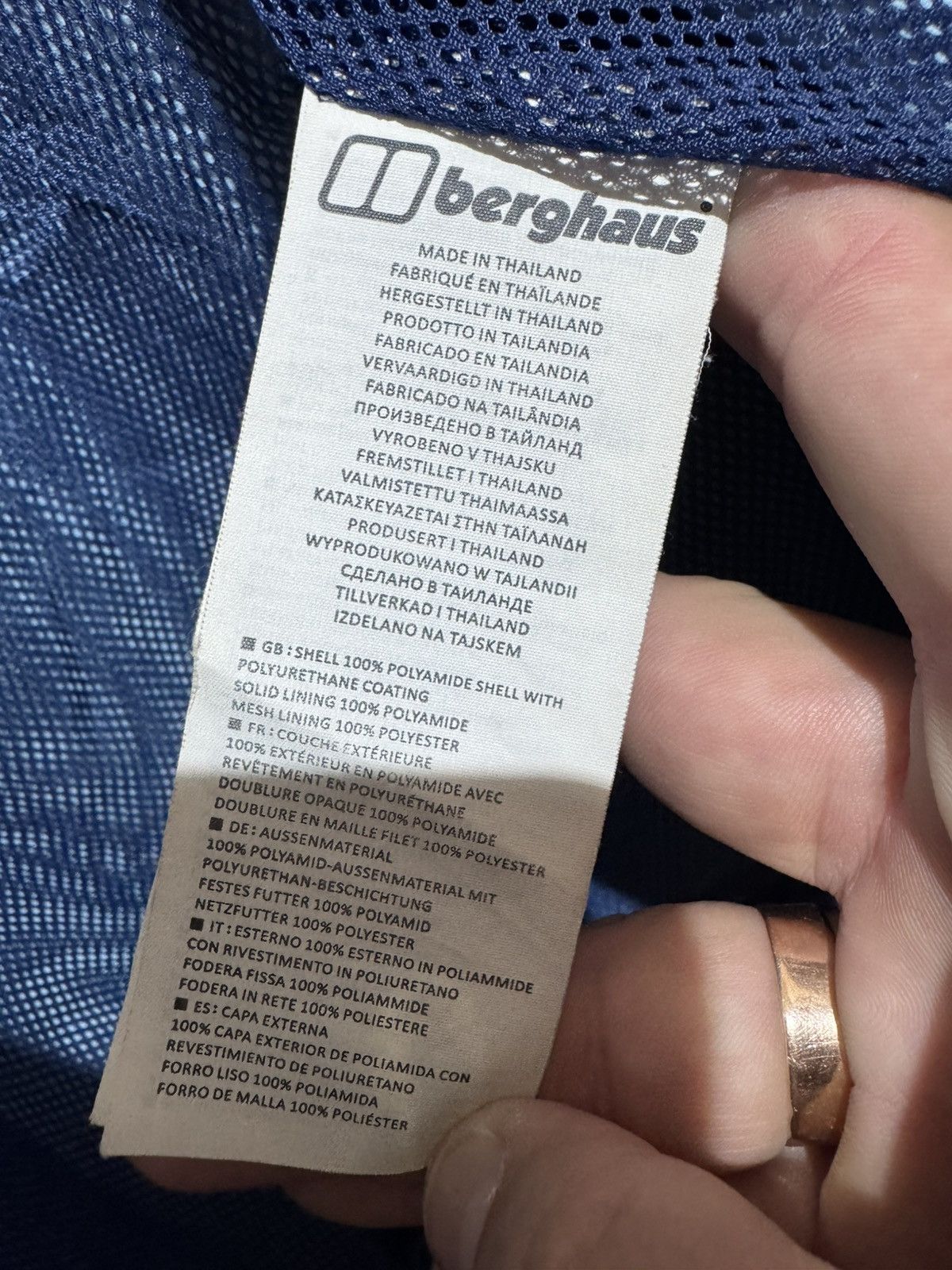 Berghaus × Outdoor Research Outdoor Berghaus Men's Hudroshell Jacket Size M Size US M / EU 48-50 / 2 - 18 Thumbnail