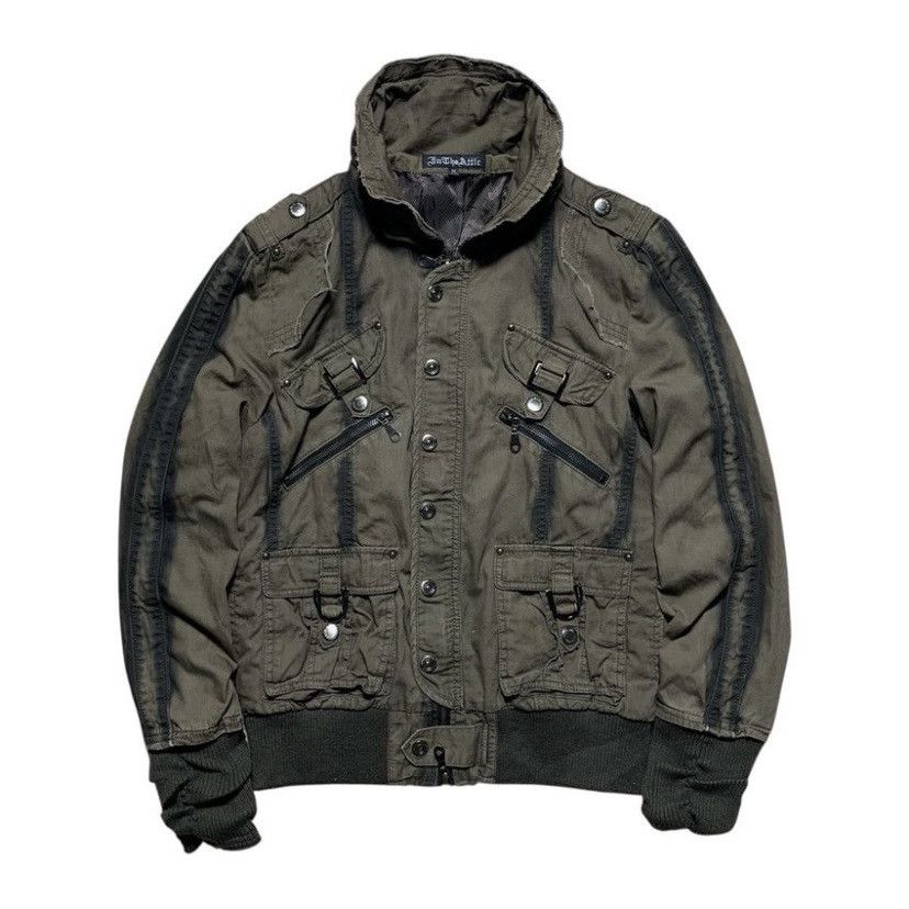 In The Attic IN THE ATTIC BONDAGE V-KEI STYLE BONO MULTI POCKET JACKET Size US M / EU 48-50 / 2 - 1 Thumbnail