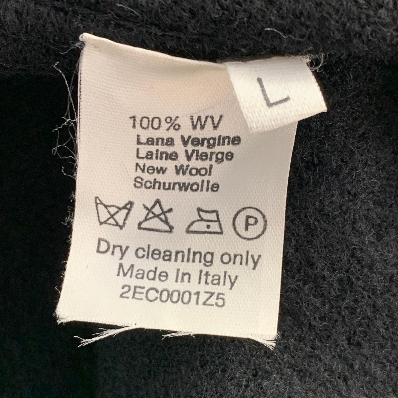 Alaia ALAIA Size L Black Wool A-Line Below Knee Skirt Size 34" / US 12 / IT 48 - 4 Thumbnail