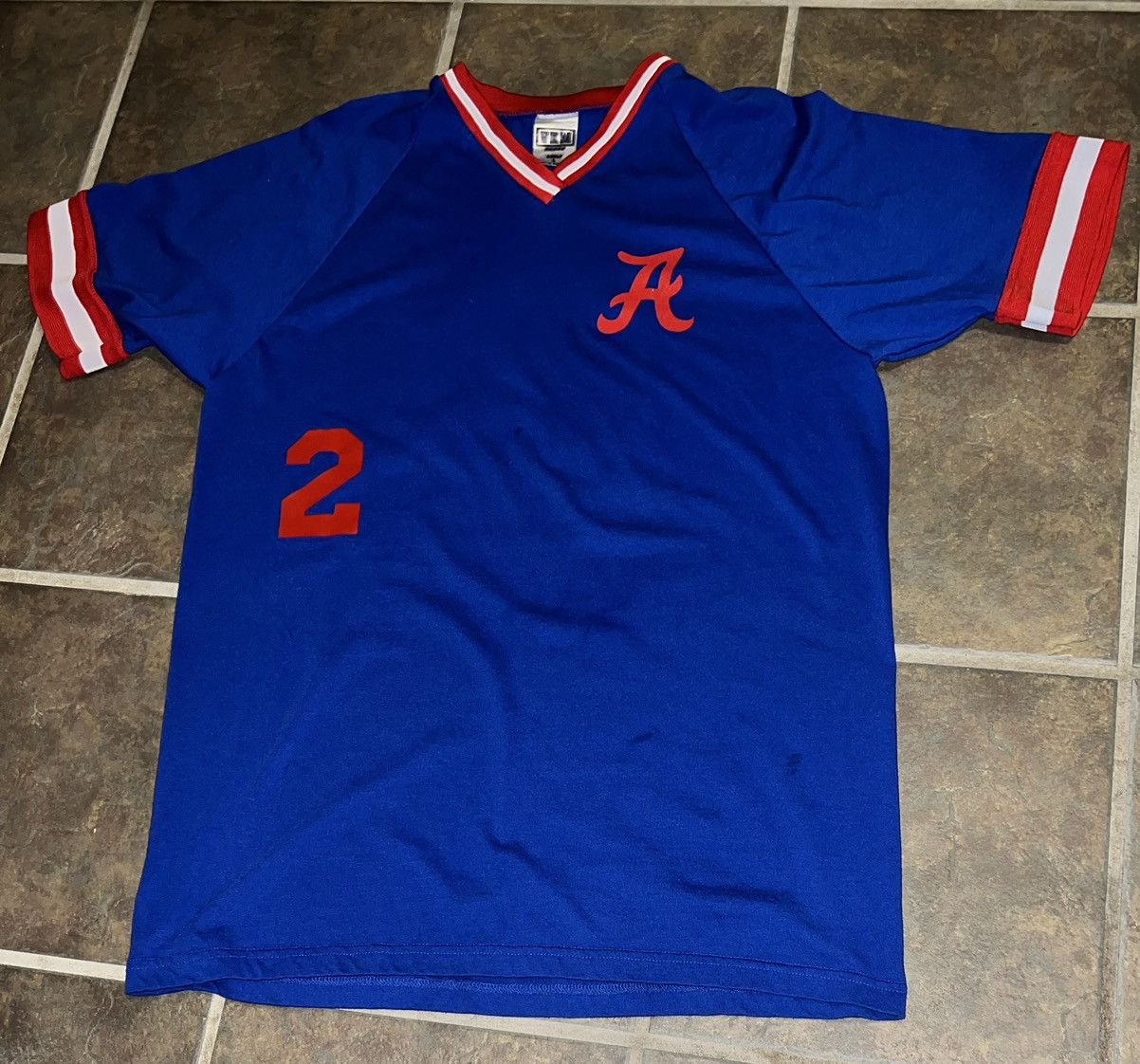 MLB × Vintage VINTAGE ATLANTA BRAVES JERSEY Size US L / EU 52-54 / 3 - 2 Thumbnail