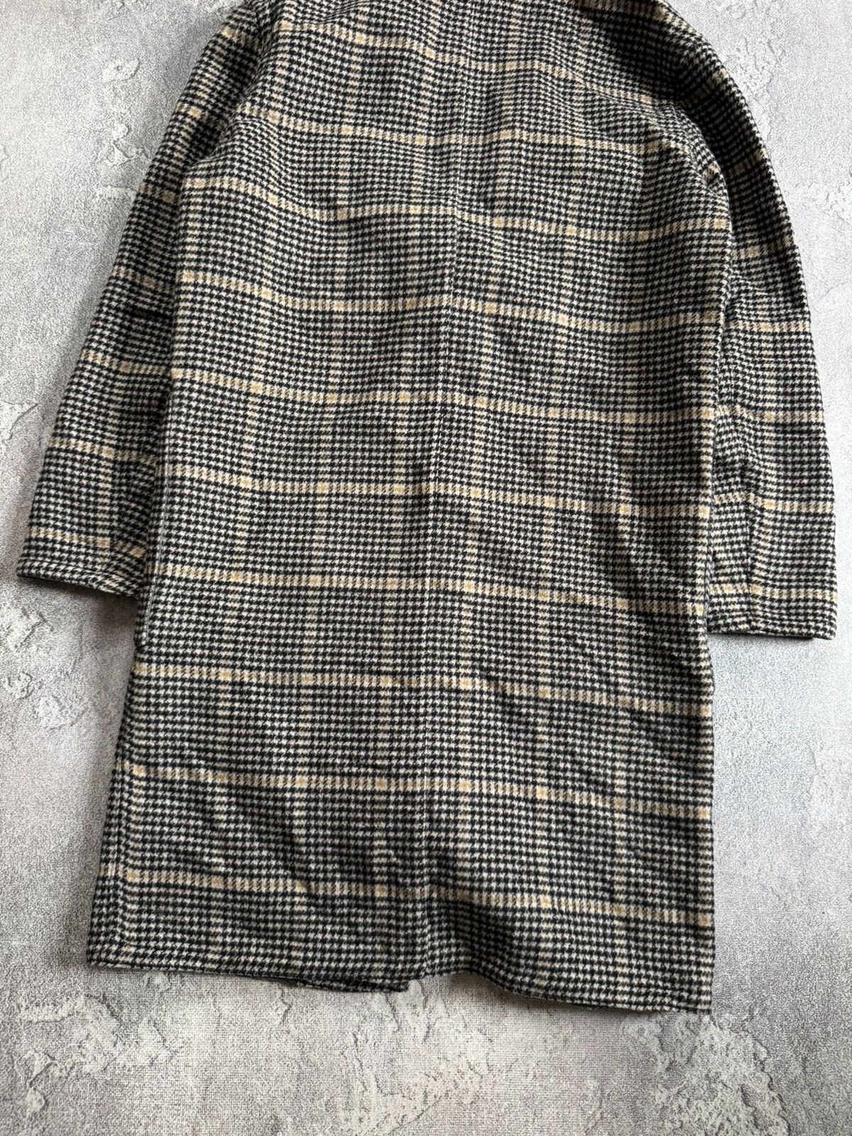 Allsaints Allsaints XS Anya Aurora Coat 🧥 Chekered wool long jacket Size US XS / EU 42 / 0 - 17 Thumbnail