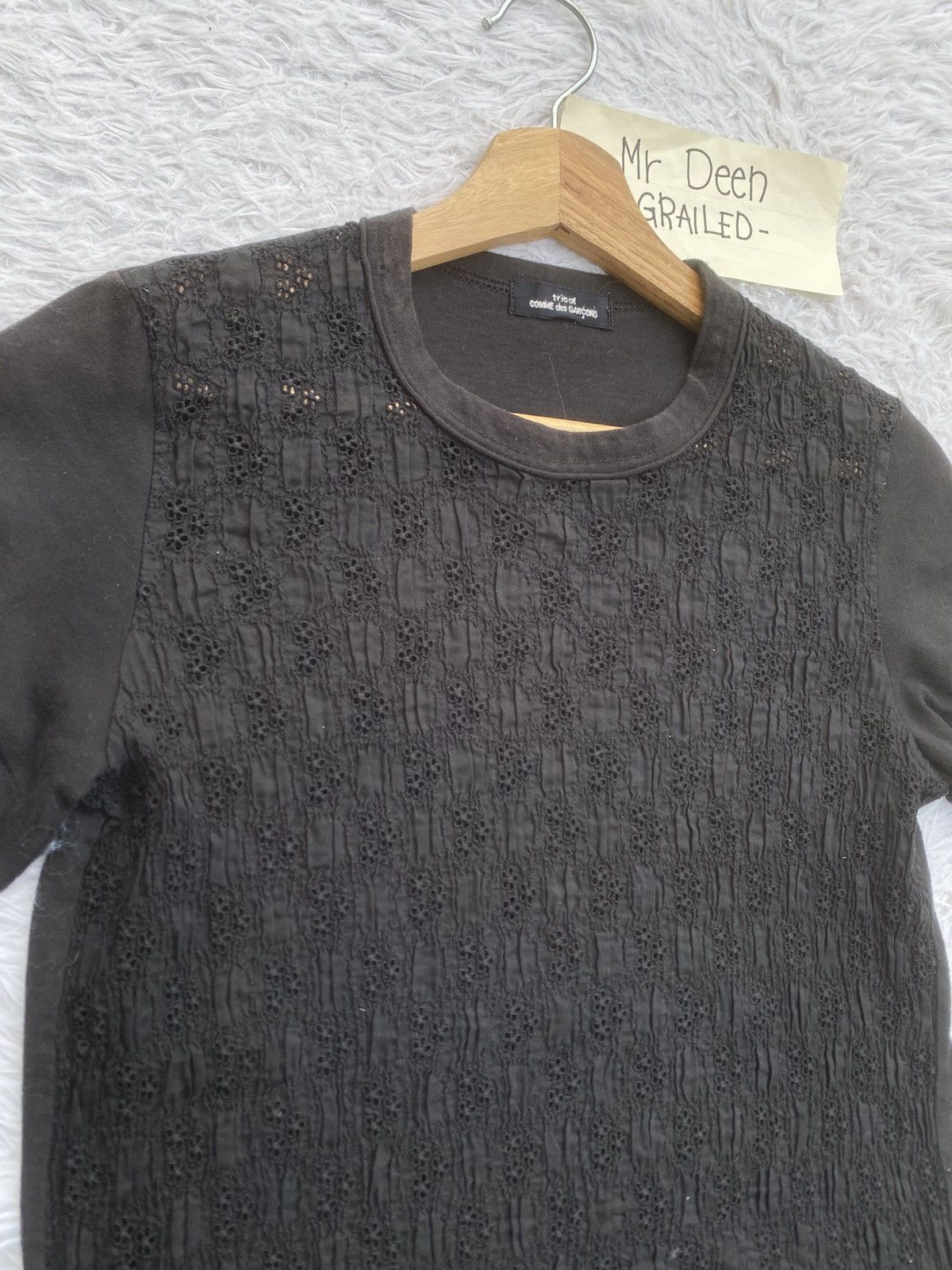 Comme des Garcons Rare tricot AD2014 CDG Comme Des Garcons Tshirt Size S / US 4 / IT 40 - 6 Thumbnail