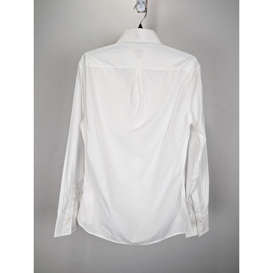 Brunello Cucinelli o1rshd1 CC20 Button Shirt in White Size US S / EU 44-46 / 1 - 9 Thumbnail
