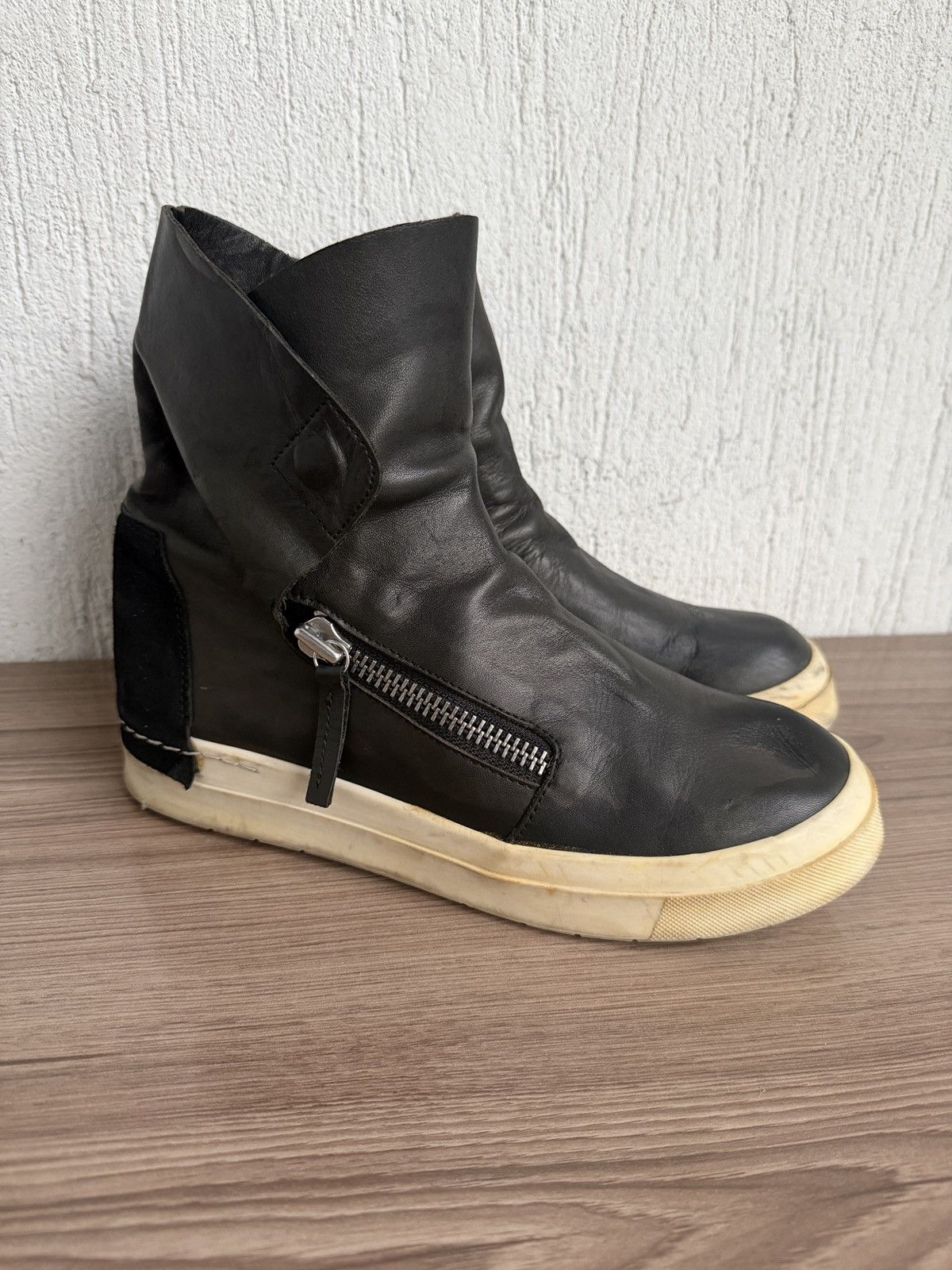 Cinzia Araia ☄️🔥double zip foldable like rick owens, kmrii, Size US 7 / EU 40 - 3 Thumbnail