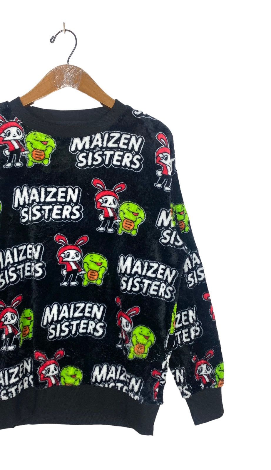 Japanese Brand Rare‼️ Maizen Sisters Zenichi and Mickey Fleece Full Print Size M / US 6-8 / IT 42-44 - 3 Thumbnail