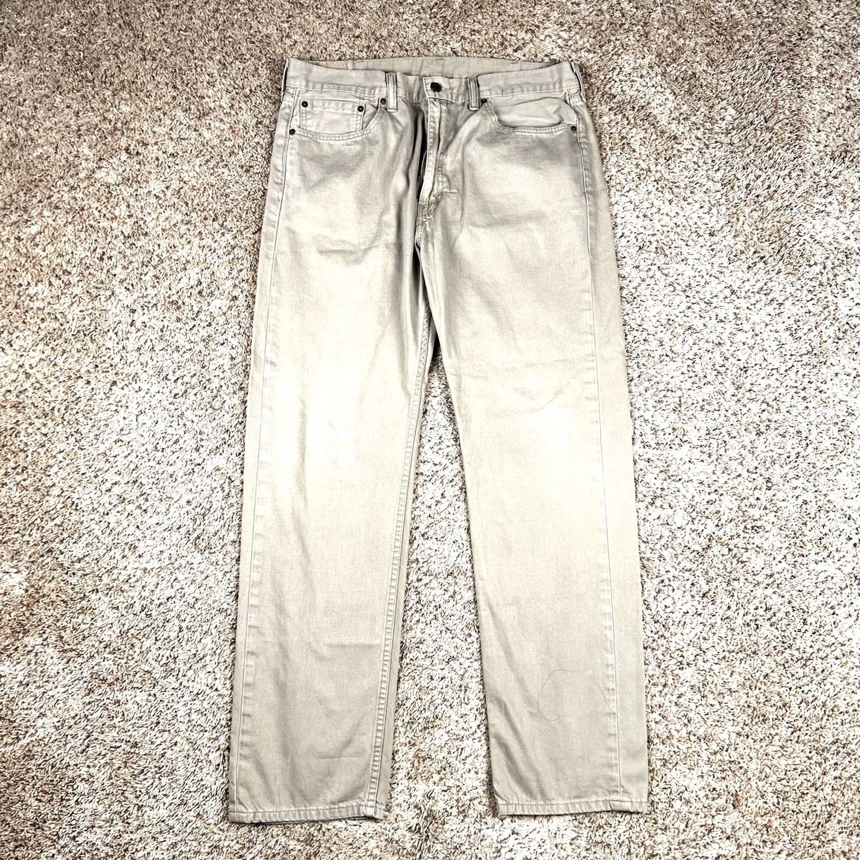 Levi's Levi's Jeans Regular 505 Mens 36x33 Straight Tan Pants White Tag Casual Wear Dynamic 500 Series Vintage: No Mens Size US 36 / EU 52 - 4 Thumbnail