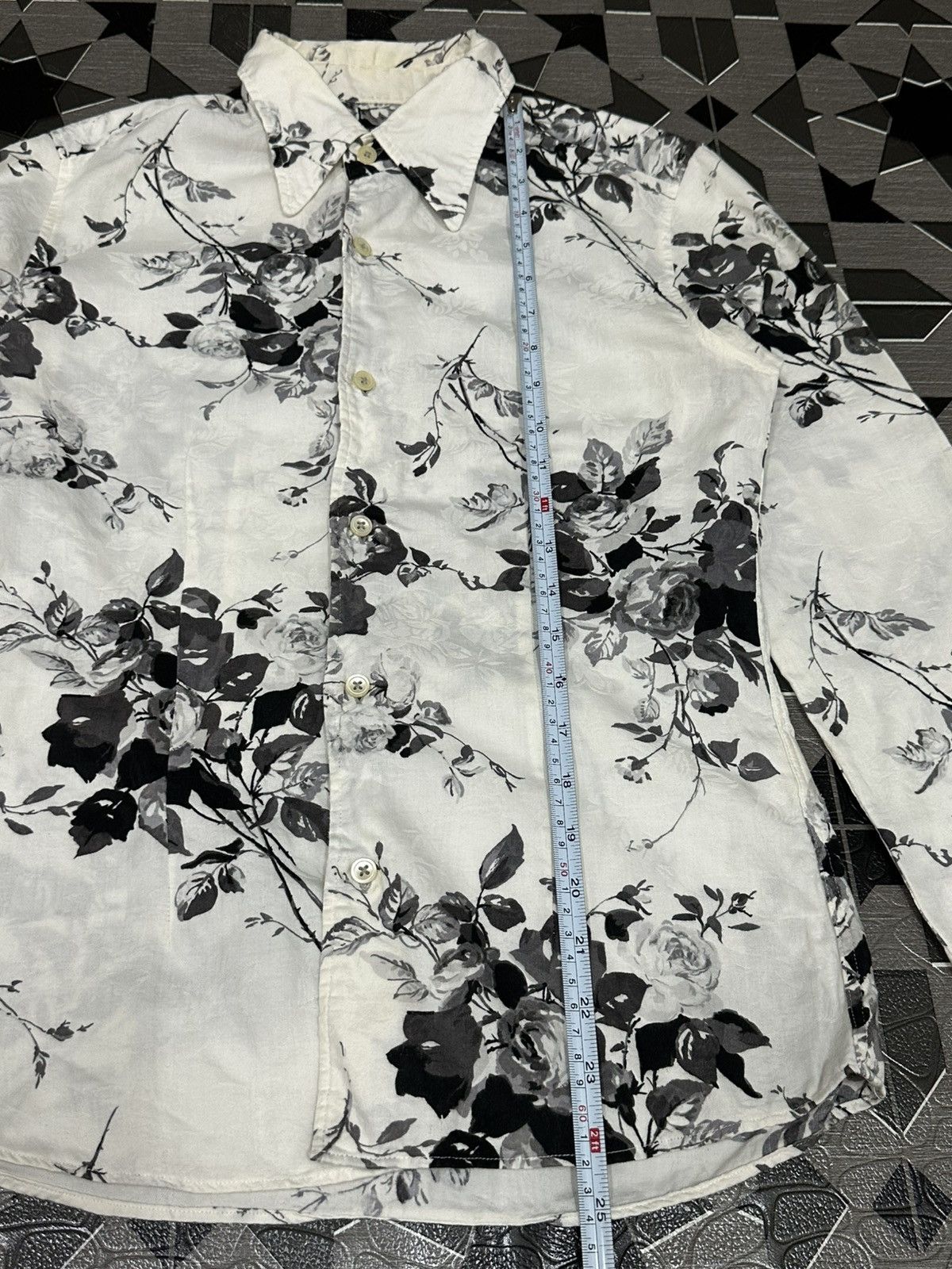 Tornado Mart Tornado Mart Japan Floral Design Button Up Shirt Size US M / EU 48-50 / 2 - 16 Thumbnail