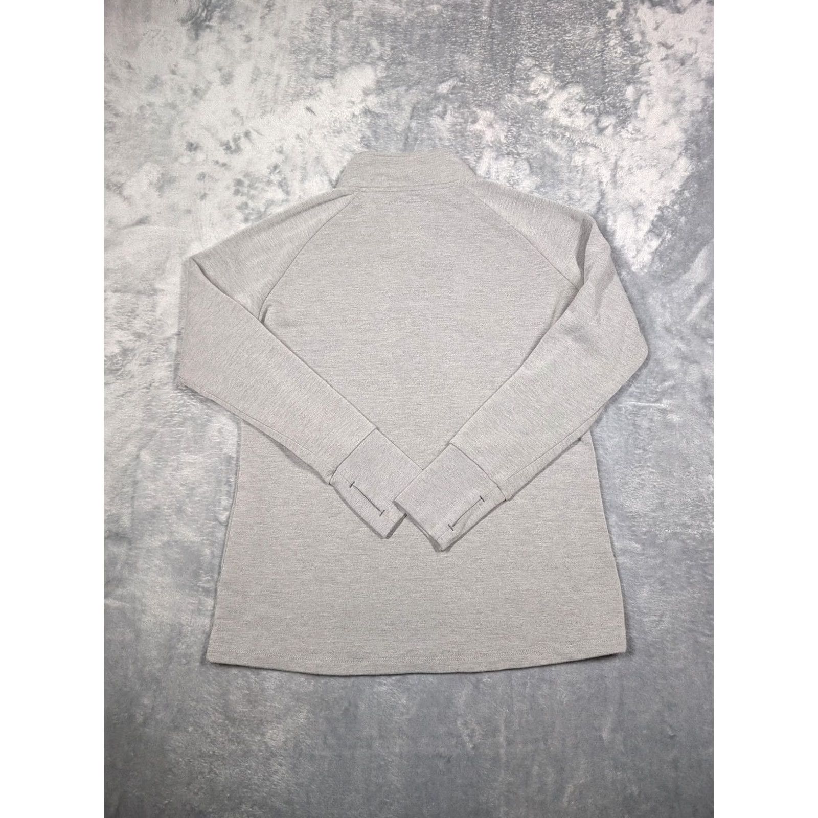 Vintage Free Fly Pullover Mens M Gray Performance Bamboo Mock Neck Hiking Top Size US M / EU 48-50 / 2 - 6 Thumbnail