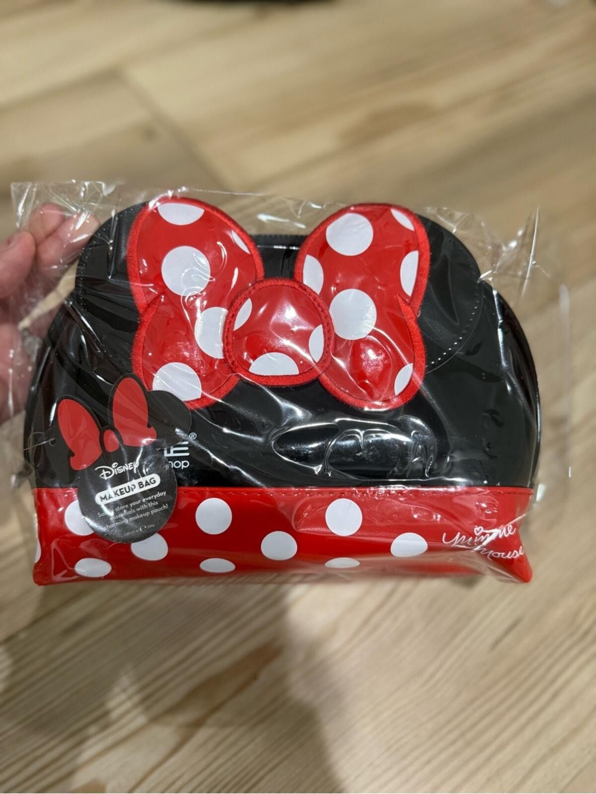 Other Minnie-Inspired Black & Red Polka Dot Cosmetic Pouch Size ONE SIZE - 2 Thumbnail