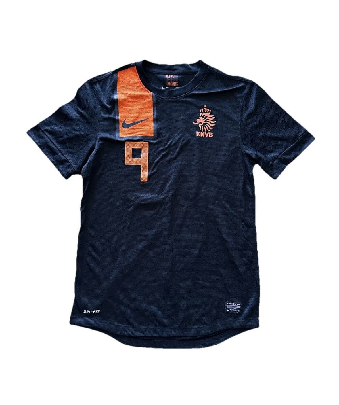 Nike × Vintage 2012/2013 Nike V. Persie Netherlands Away Kit Soccer Jersey Size US S / EU 44-46 / 1 - 2 Thumbnail