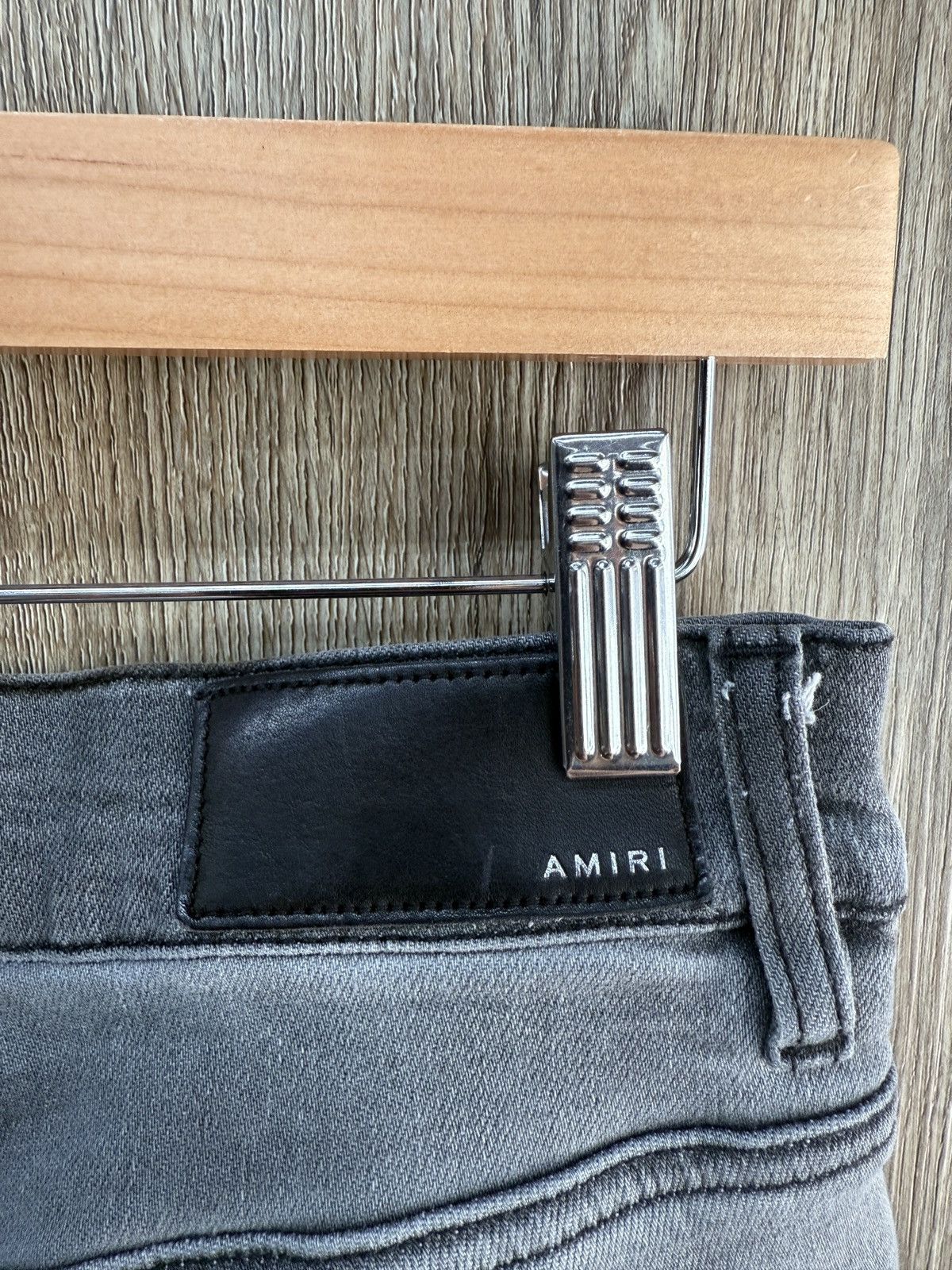 Amiri Amiri Grey Thrasher Jeans Size US 31 - 7 Thumbnail