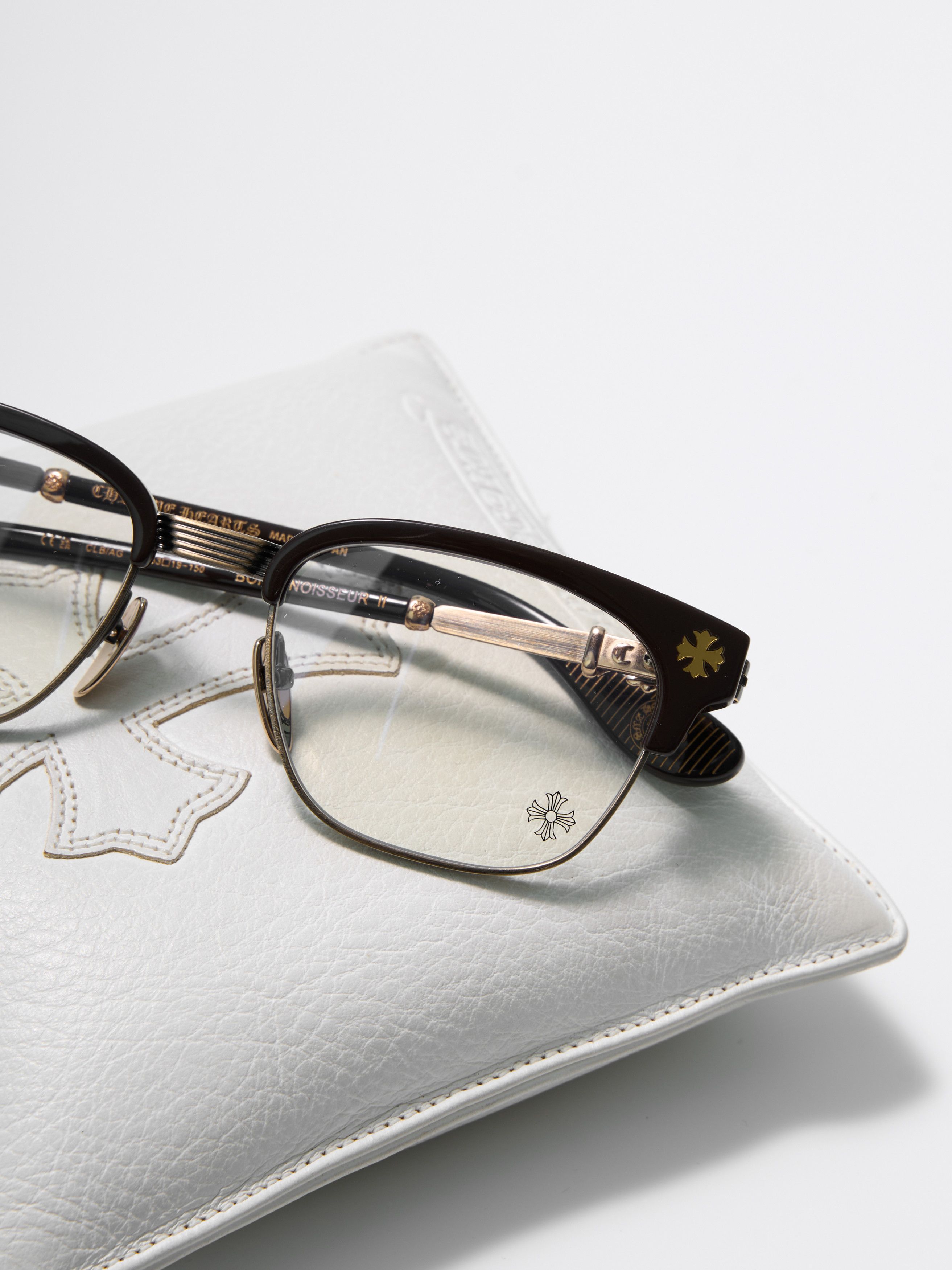 Chrome Hearts CHROME HEARTS BONENNOISSEUR II CLASSIC BROWN/ANTIQUE GOLD Size ONE SIZE - 3 Thumbnail