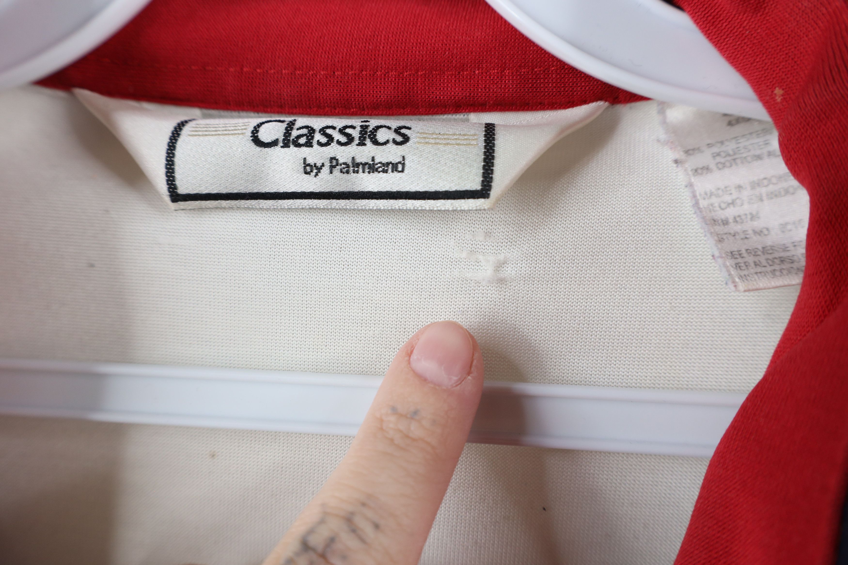 Vintage Vintage 90s Streetwear Block Ribbed Knit Pullover Polo Shirt Size US XXL / EU 58 / 5 - 8 Thumbnail