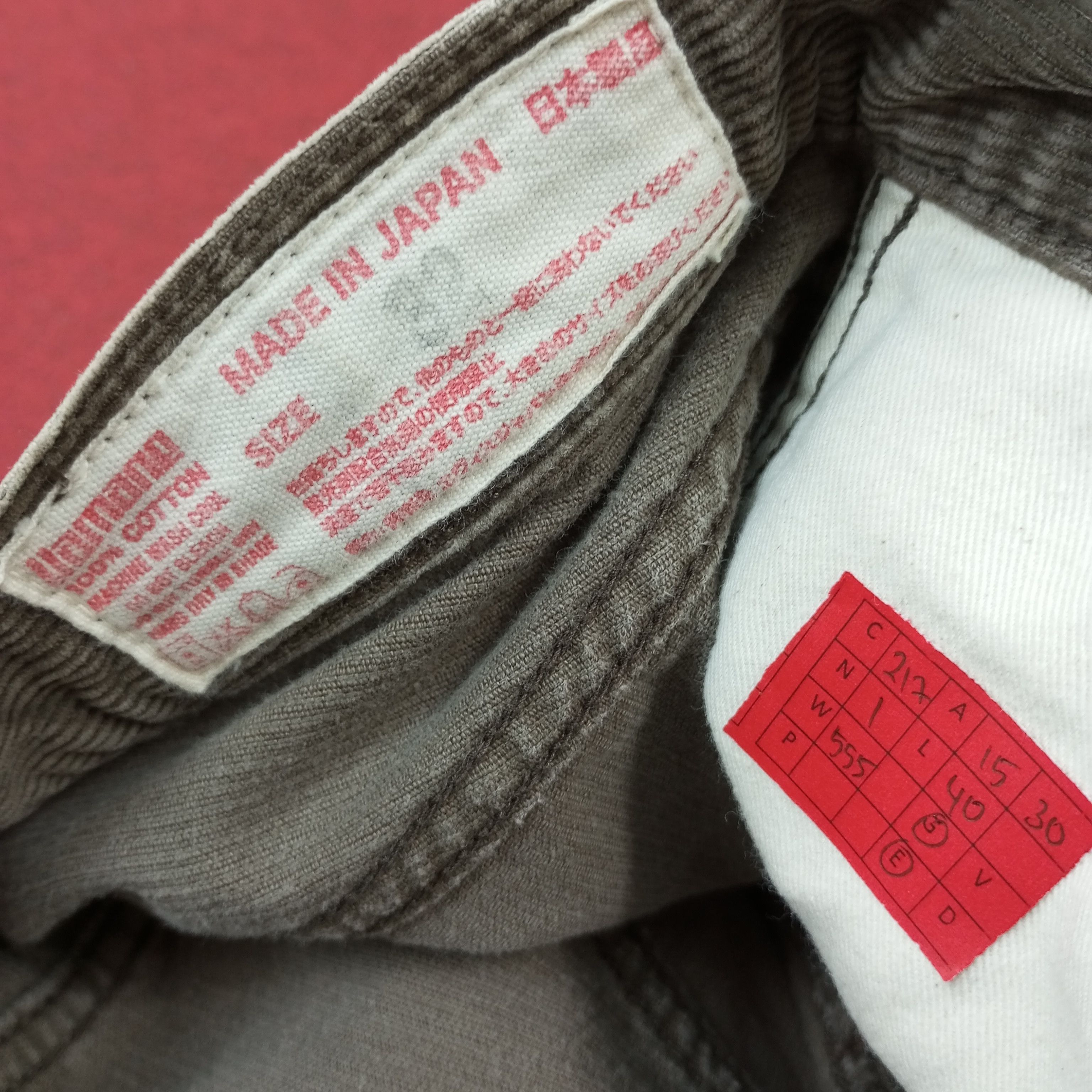 Evisu Evisu Streetwear Custom Daicock Velvet Pants c217n1 dp1 Size US 30 / EU 46 - 13 Thumbnail