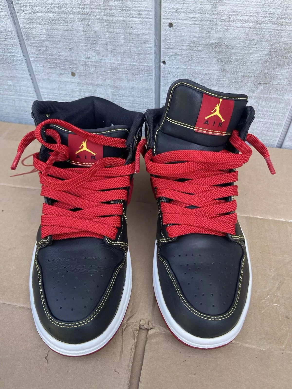Nike Air Jordan 1 Retro Phat Premier ‘Maize’ 2009 - Size 8 Mens Size US 8 / EU 41 - 5 Thumbnail
