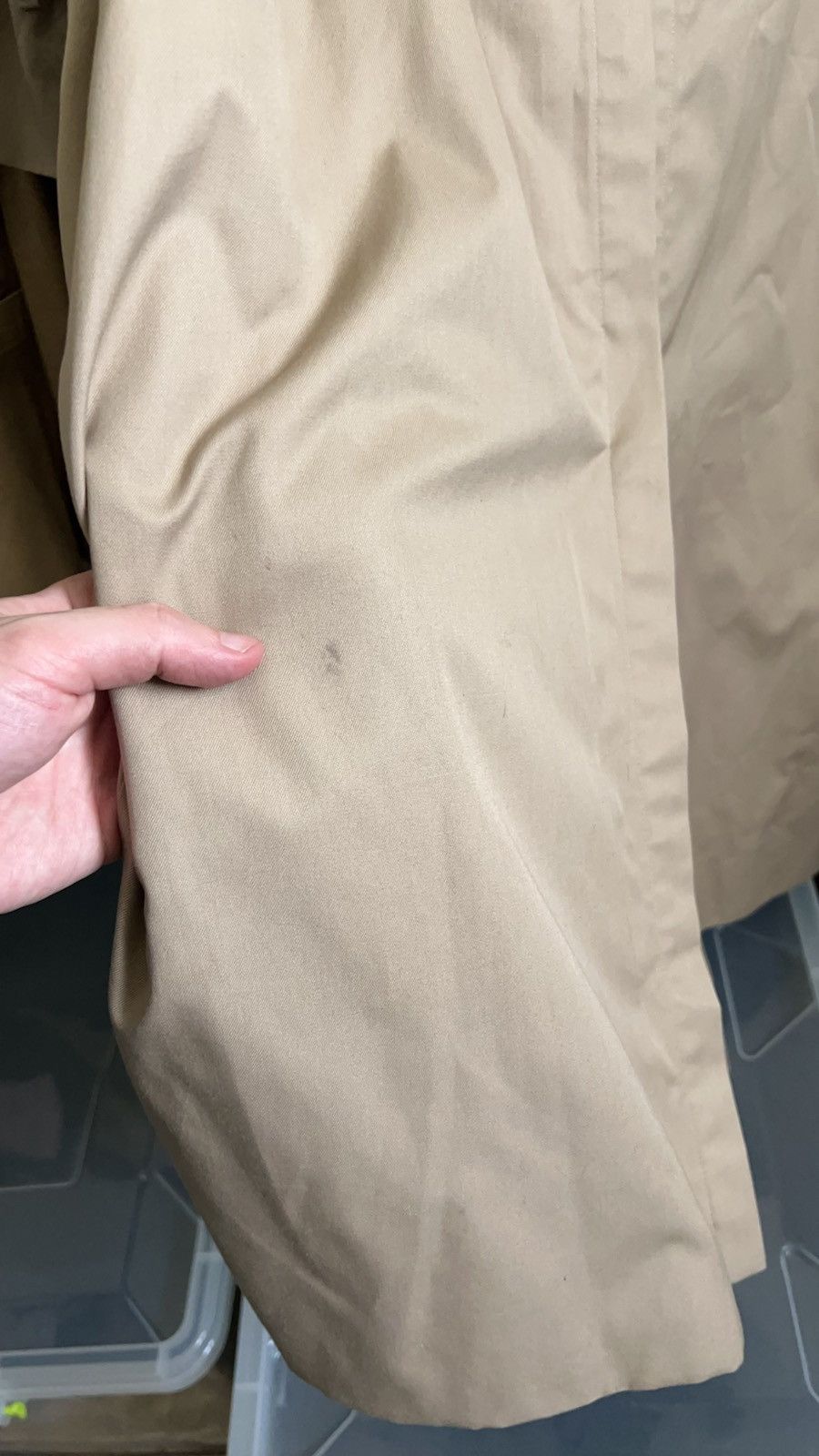 DAKS Daks London Double Breasted Trench Coat Beige Size M / US 6-8 / IT 42-44 - 24 Thumbnail