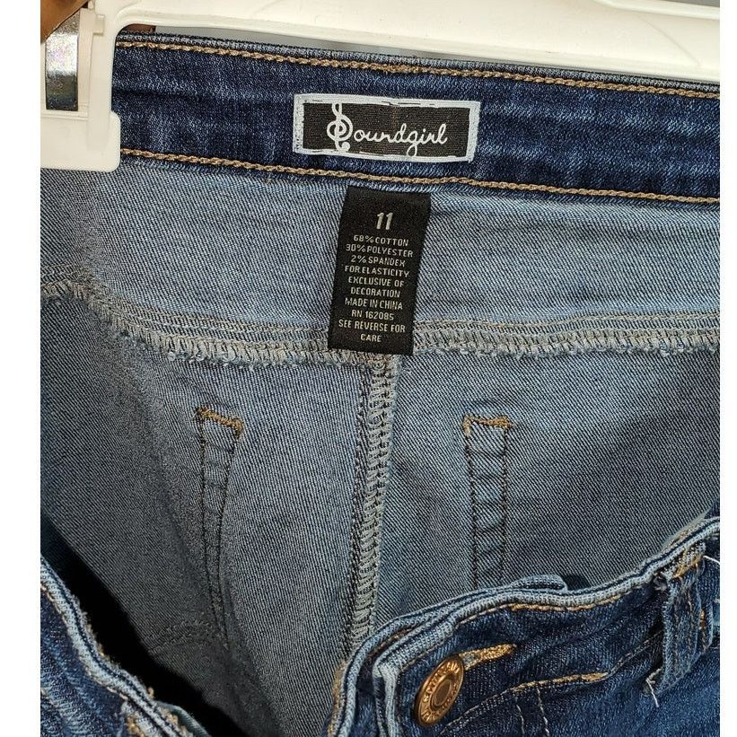 Other Soundgirl Distressed Blue Skinny Jeans Women’s Size 11 Size 32" / US 10 / IT 46 - 4 Thumbnail