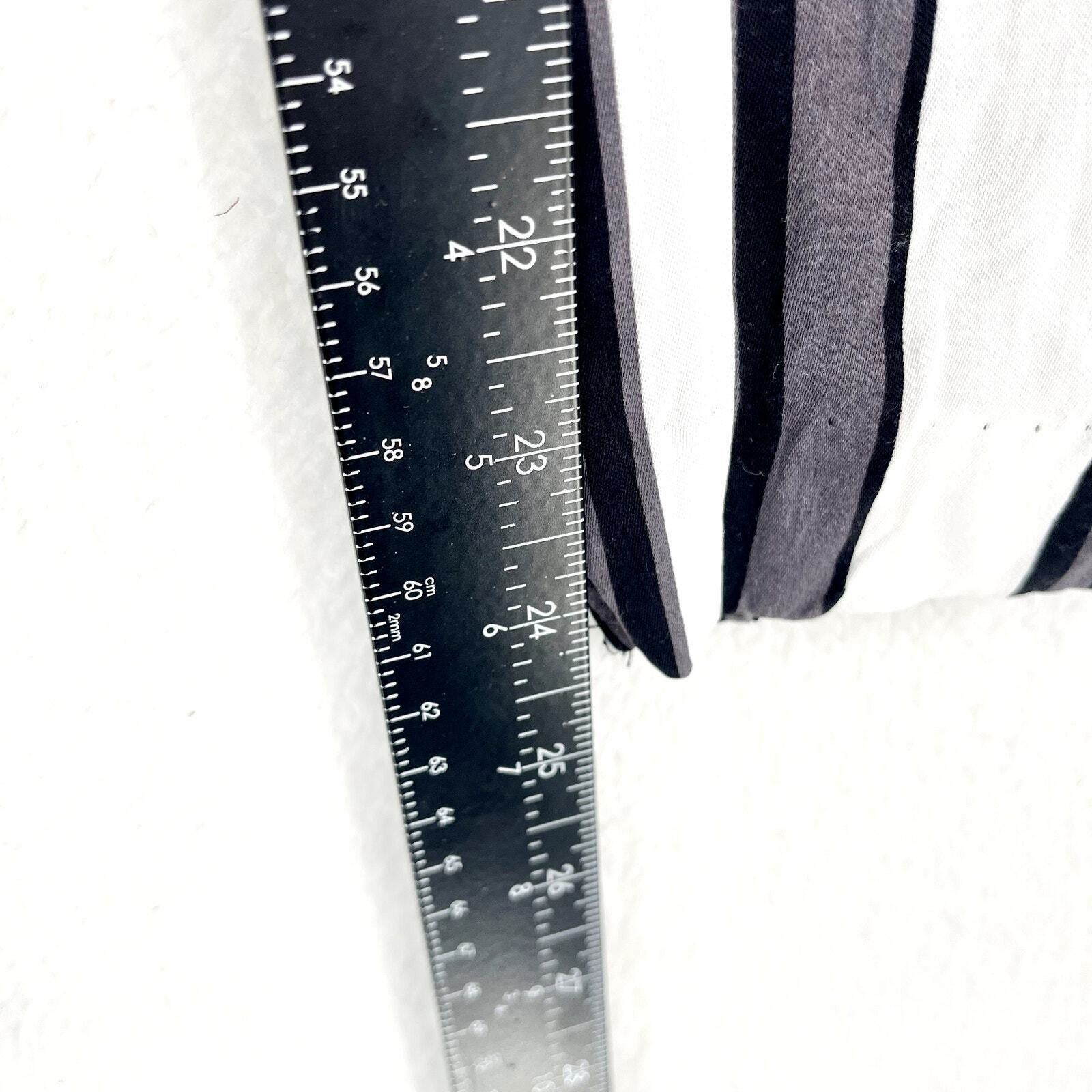 Zara Zara Stripe White High Waisted Pull On Jogger Size Medium Size 30" / US 8 / IT 44 - 2 Thumbnail