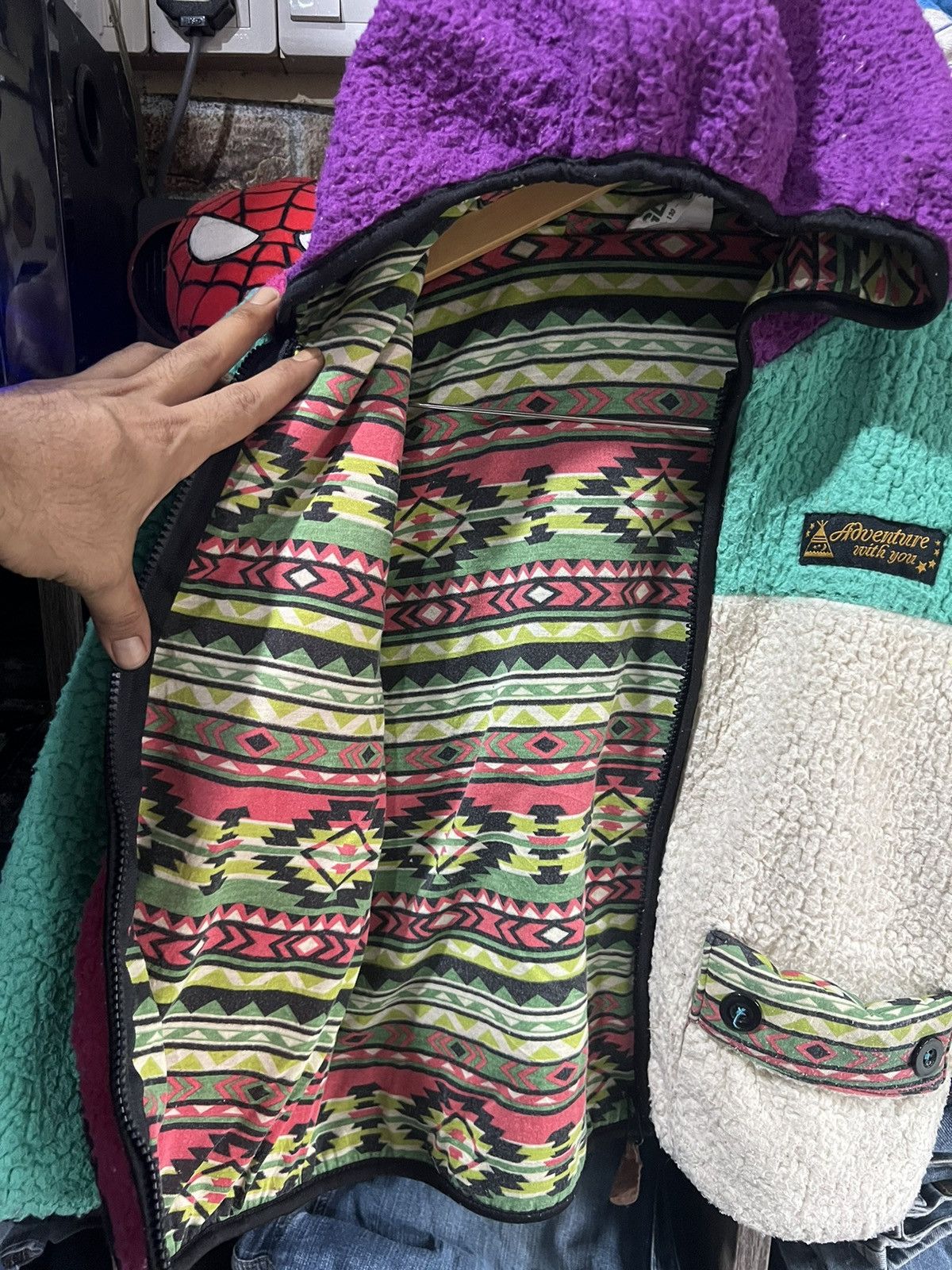 Japanese Brand 🔥Grip Glapp Deep Pile Sherpa Jacket Size XS / US 0-2 / IT 36-38 - 11 Thumbnail