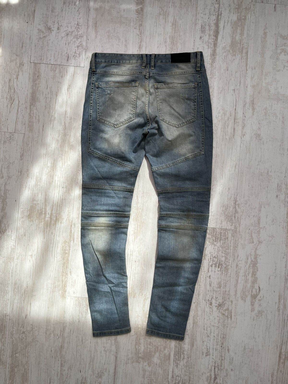 Represent Clo. Represent Clothing Biker Denim Distressed Jeans - Blue - 30 Size US 30 / EU 46 - 7 Thumbnail