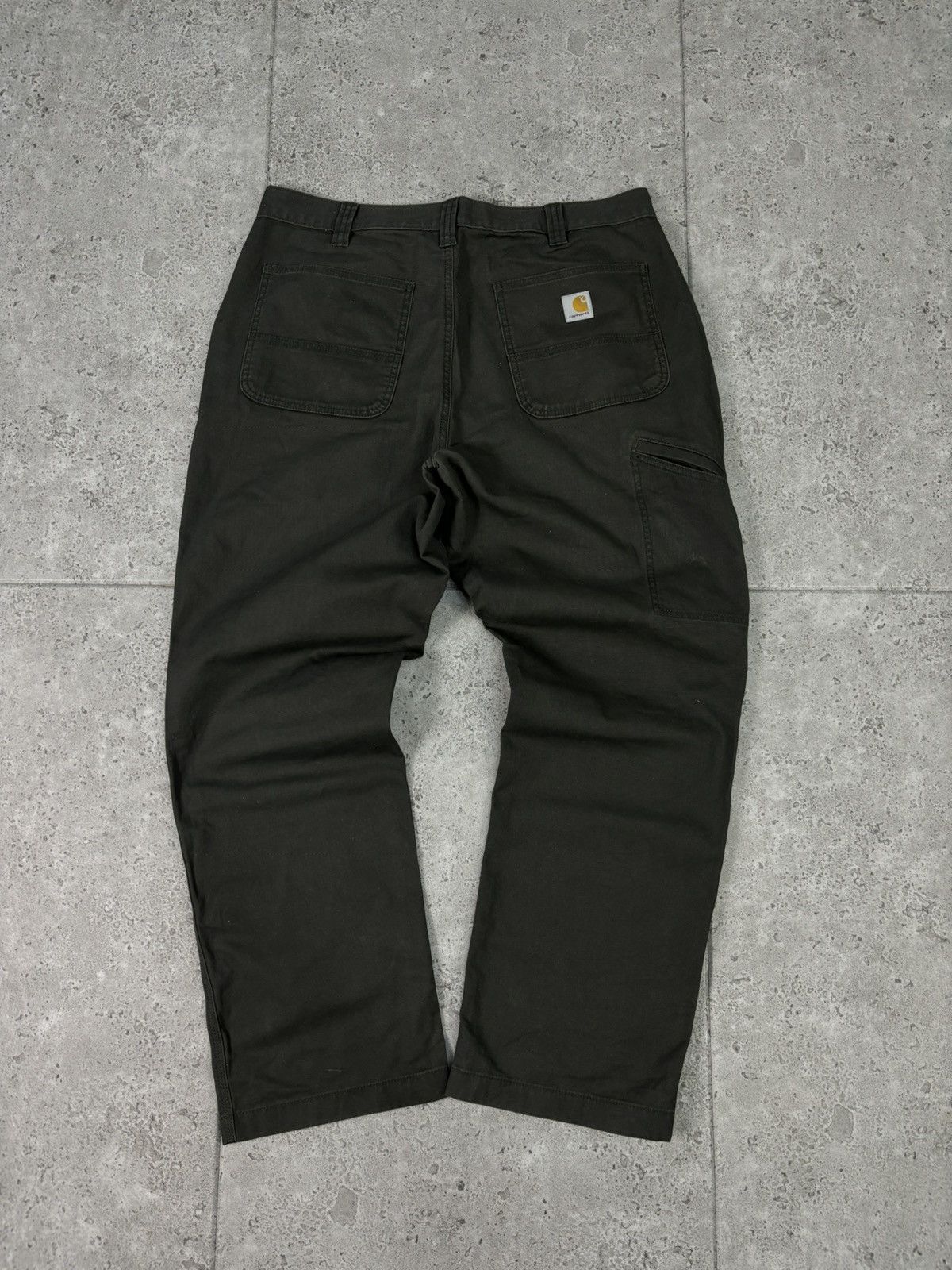Carhartt × Vintage Crazy vintage y2k carhartt grey baggy denim pants japanese Size US 36 / EU 52 - 1 Thumbnail
